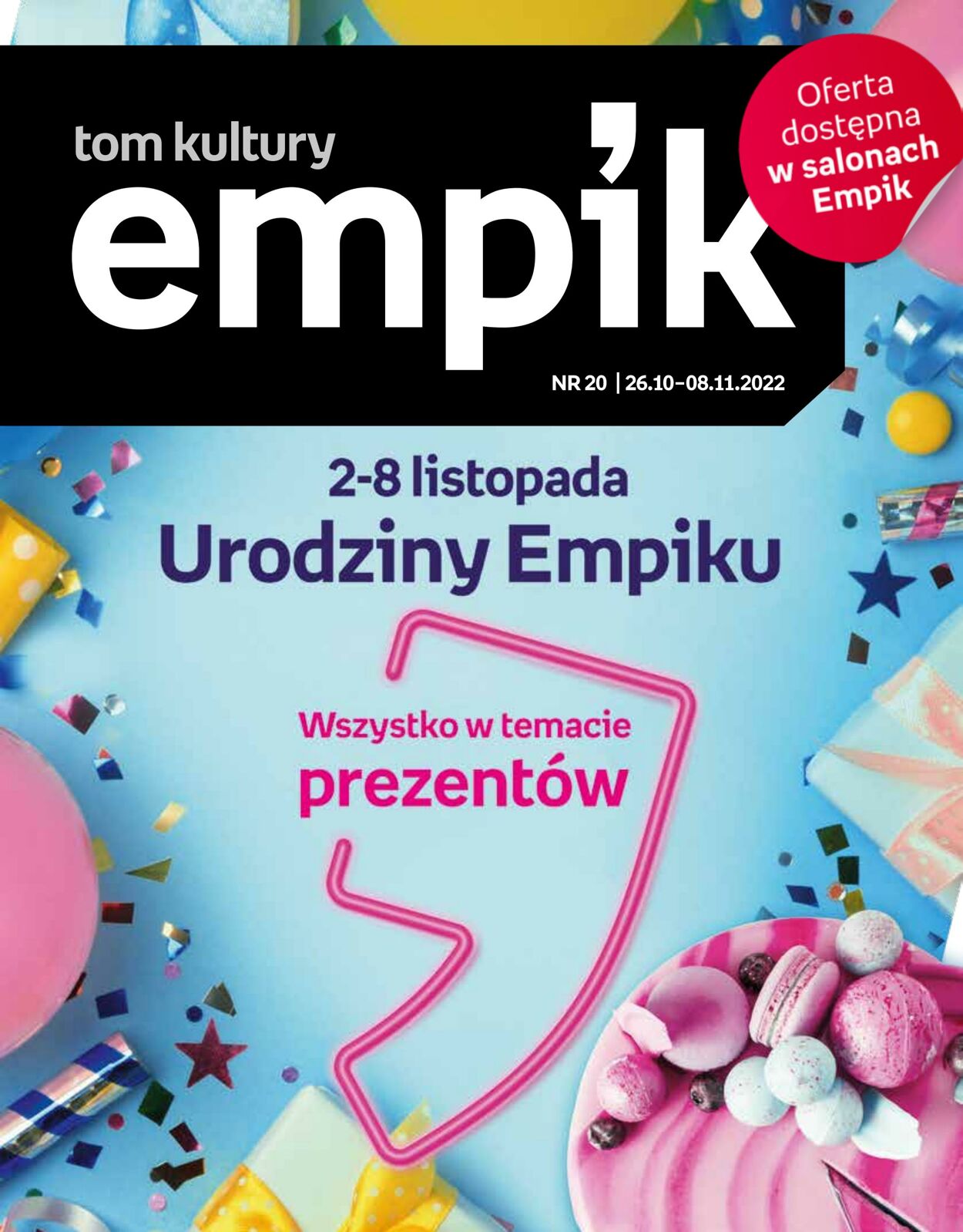 Gazetka promocyjna Empik - 26.10-08.11.2022