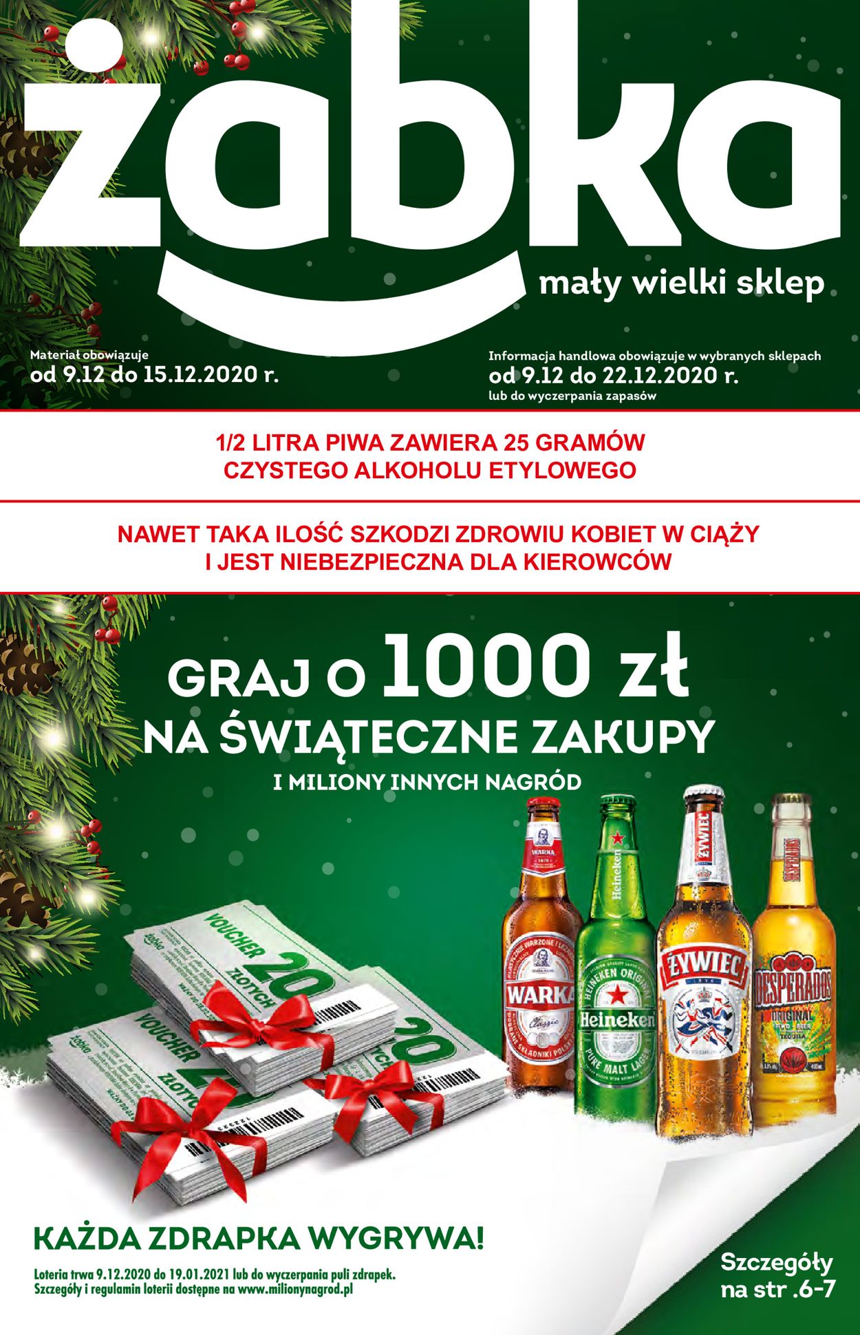 Gazetka promocyjna Fresh market Gazetka Świąteczna 2020 - 09.12-22.12.2020