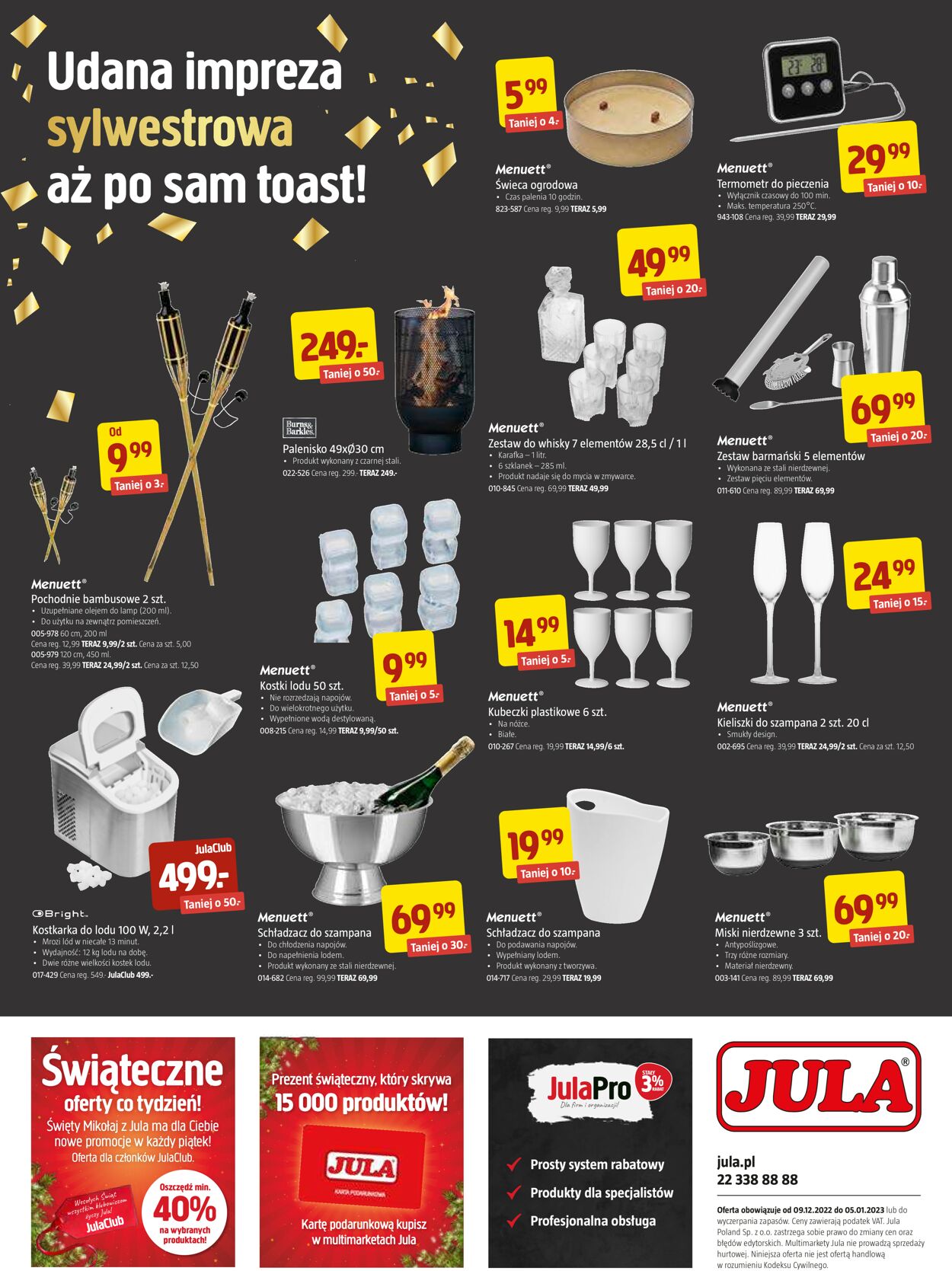Gazetka promocyjna Jula - 09.12-05.01.2023 (Strona 12)