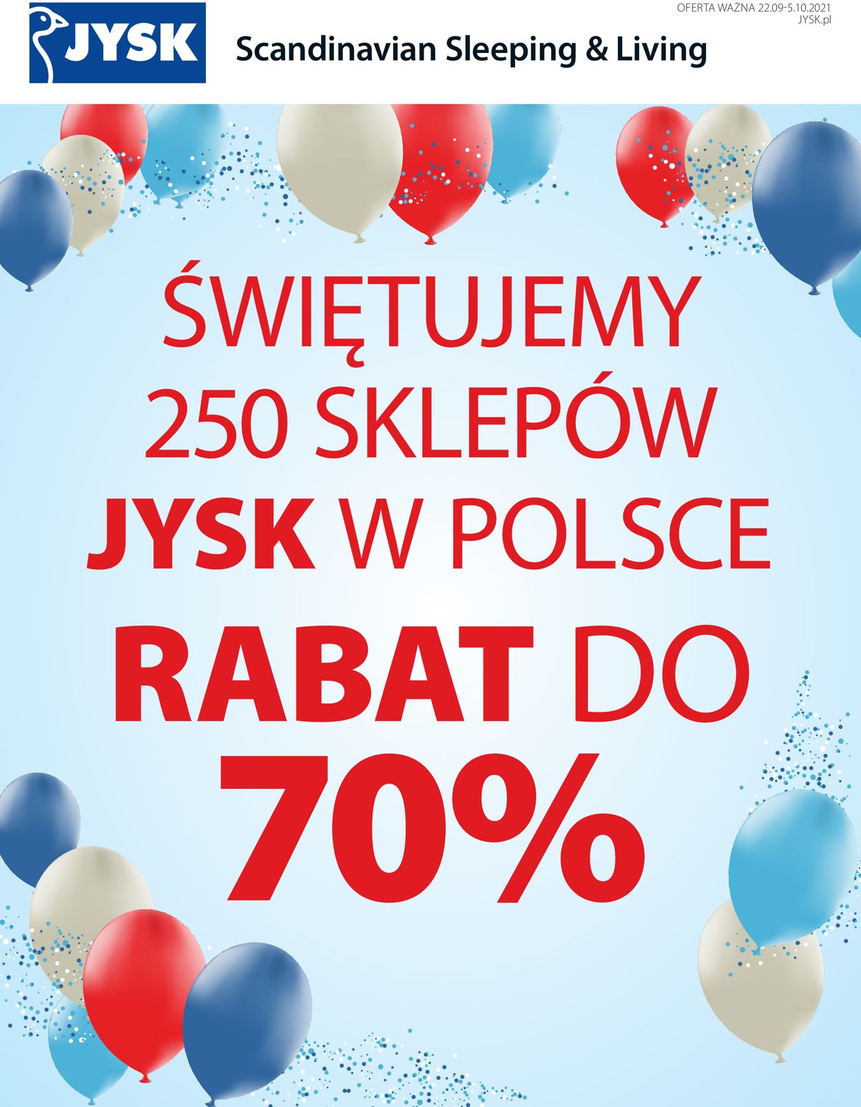 Gazetka promocyjna JYSK - 22.09-05.10.2021