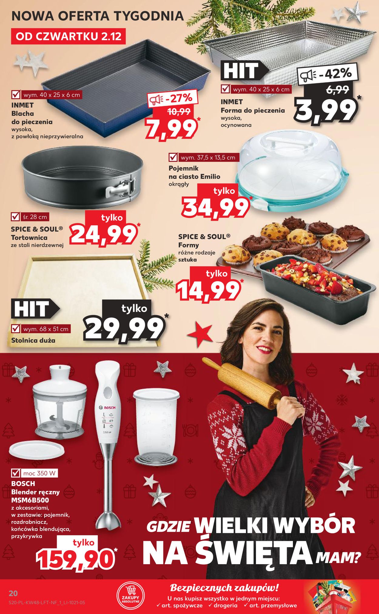 Gazetka promocyjna Kaufland Boże Narodzenie 2021 - 02.12-08.12.2021 (Strona 20)