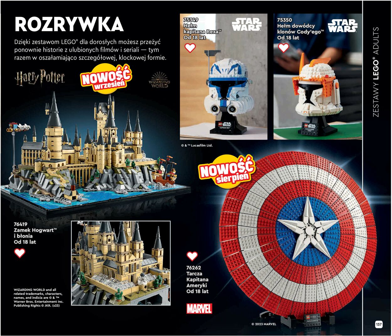 Gazetka promocyjna LEGO - 11.08-18.08.2023 (Strona 137)