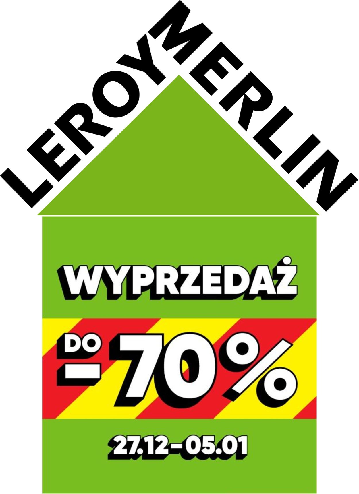 Gazetka promocyjna Leroy Merlin - 27.12-05.01.2022
