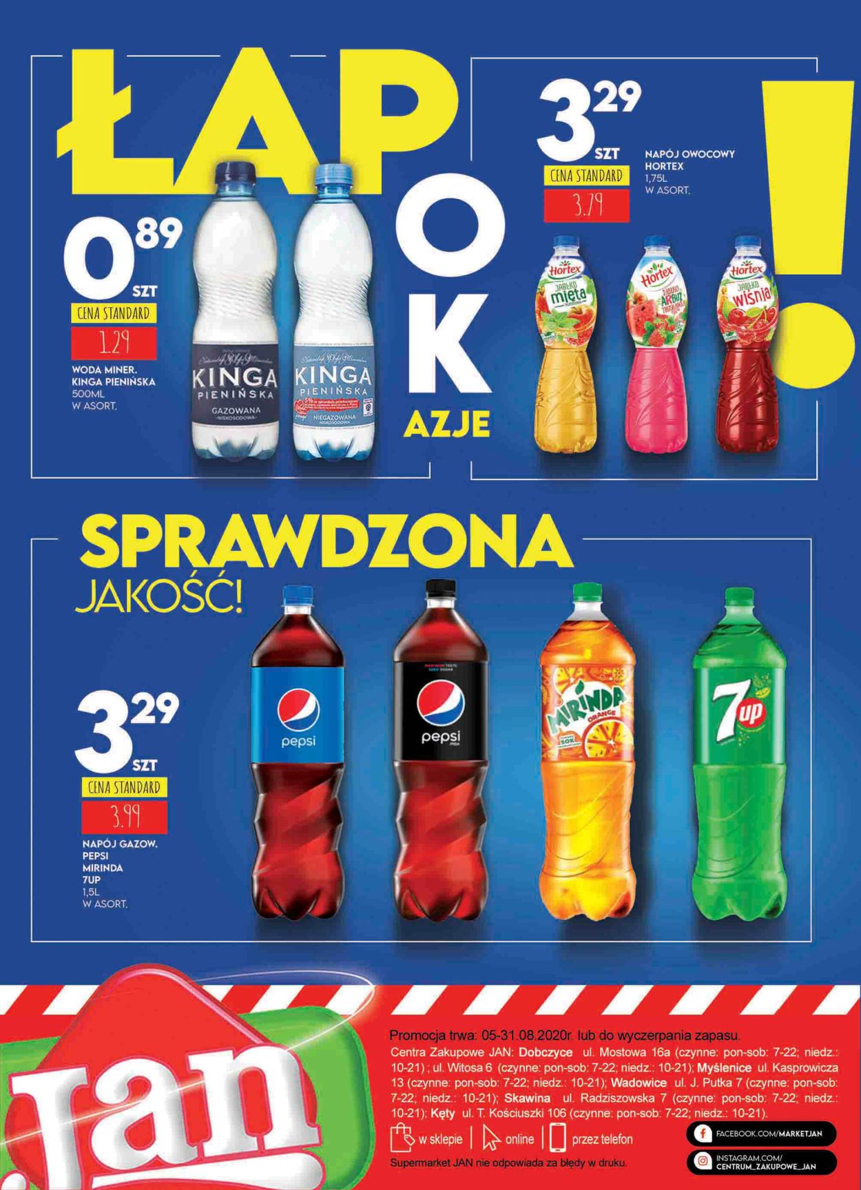 Gazetka promocyjna Market Jan - 05.08-31.08.2020 (Strona 8)