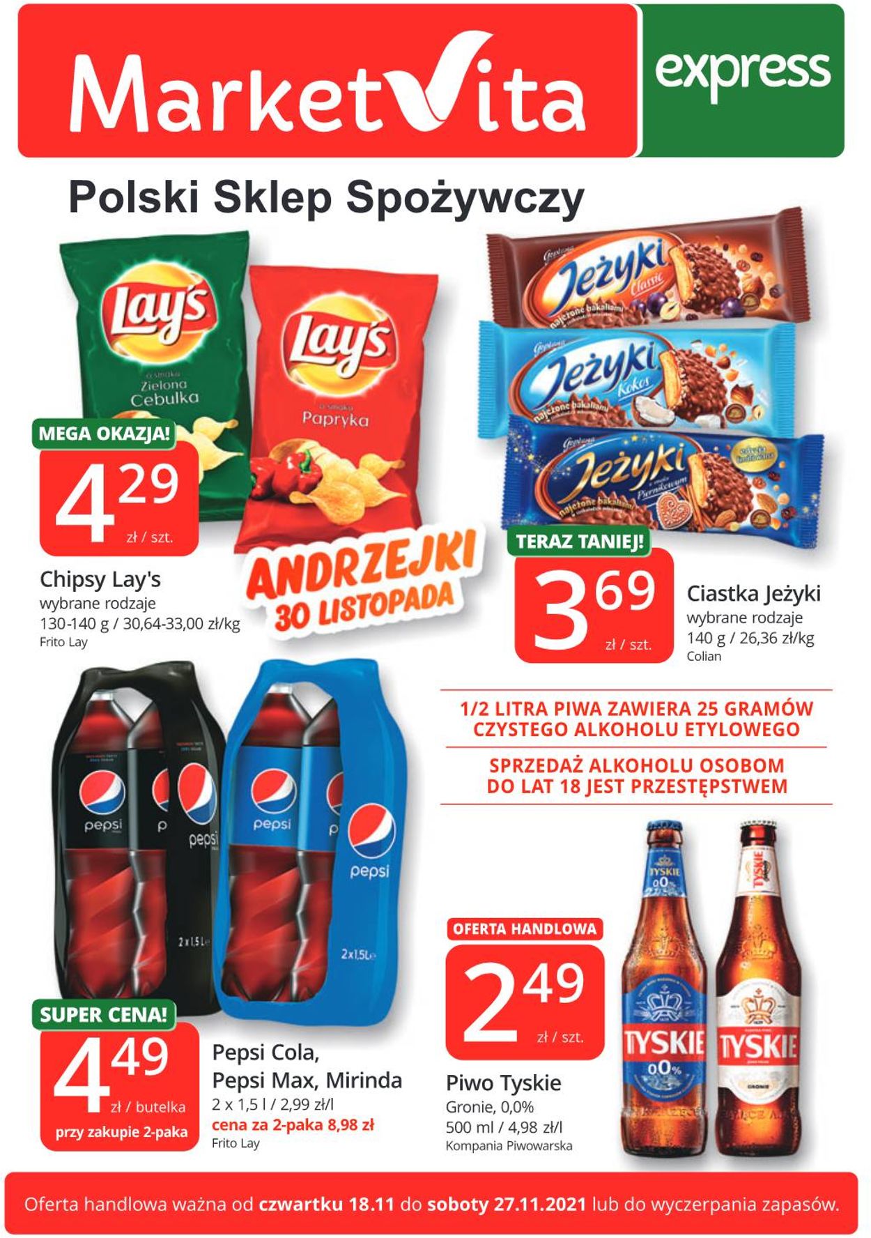 Gazetka promocyjna MarketVita - 18.11-27.11.2021