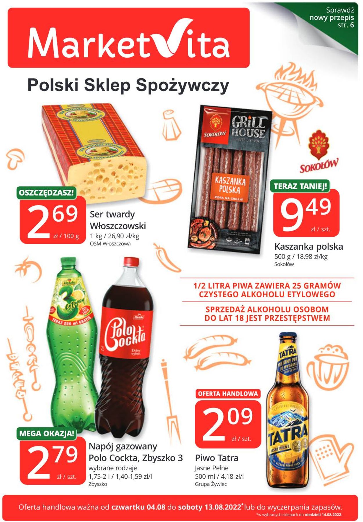 Gazetka promocyjna MarketVita - 04.08-13.08.2022