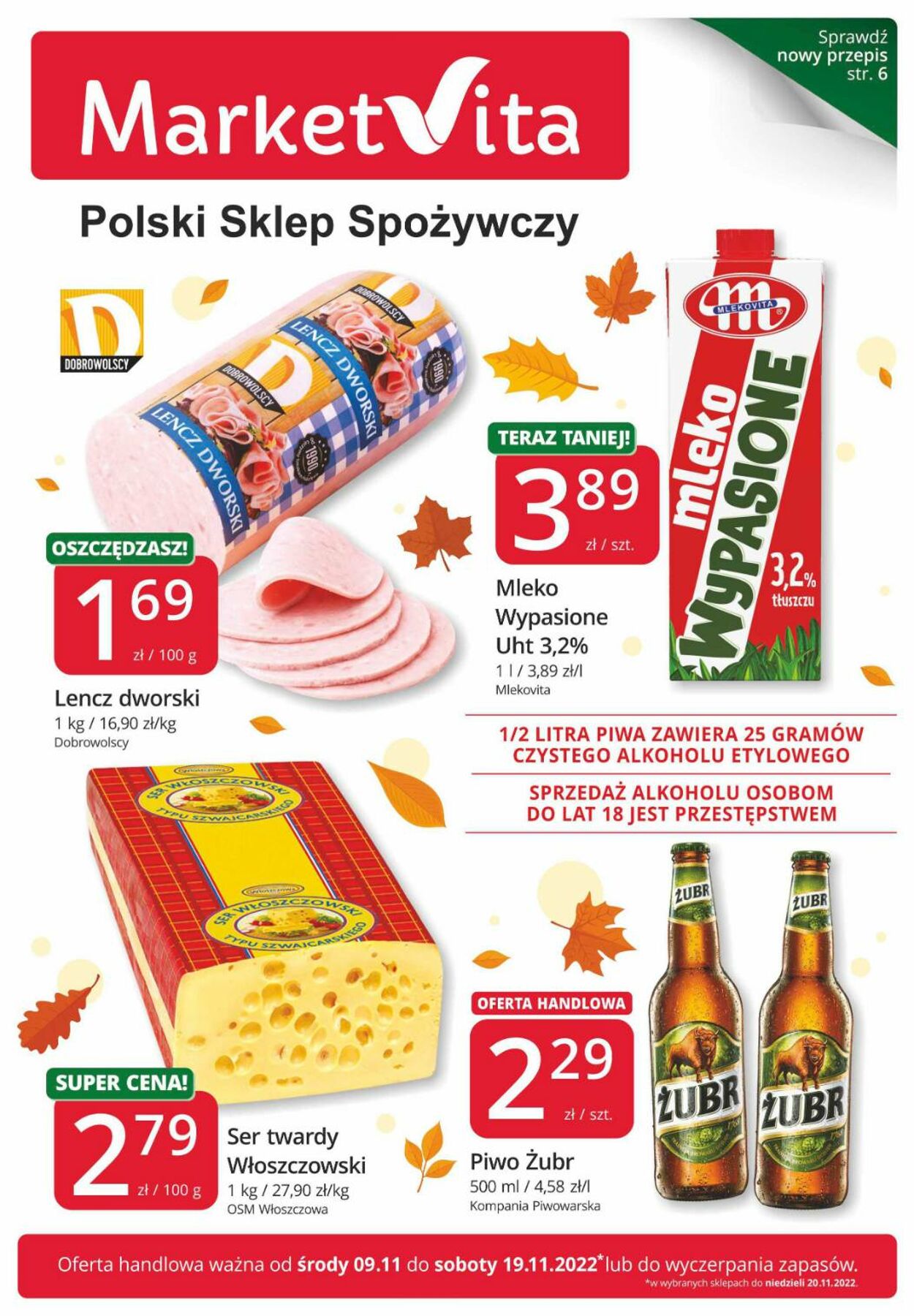 Gazetka promocyjna MarketVita - 09.11-19.11.2022