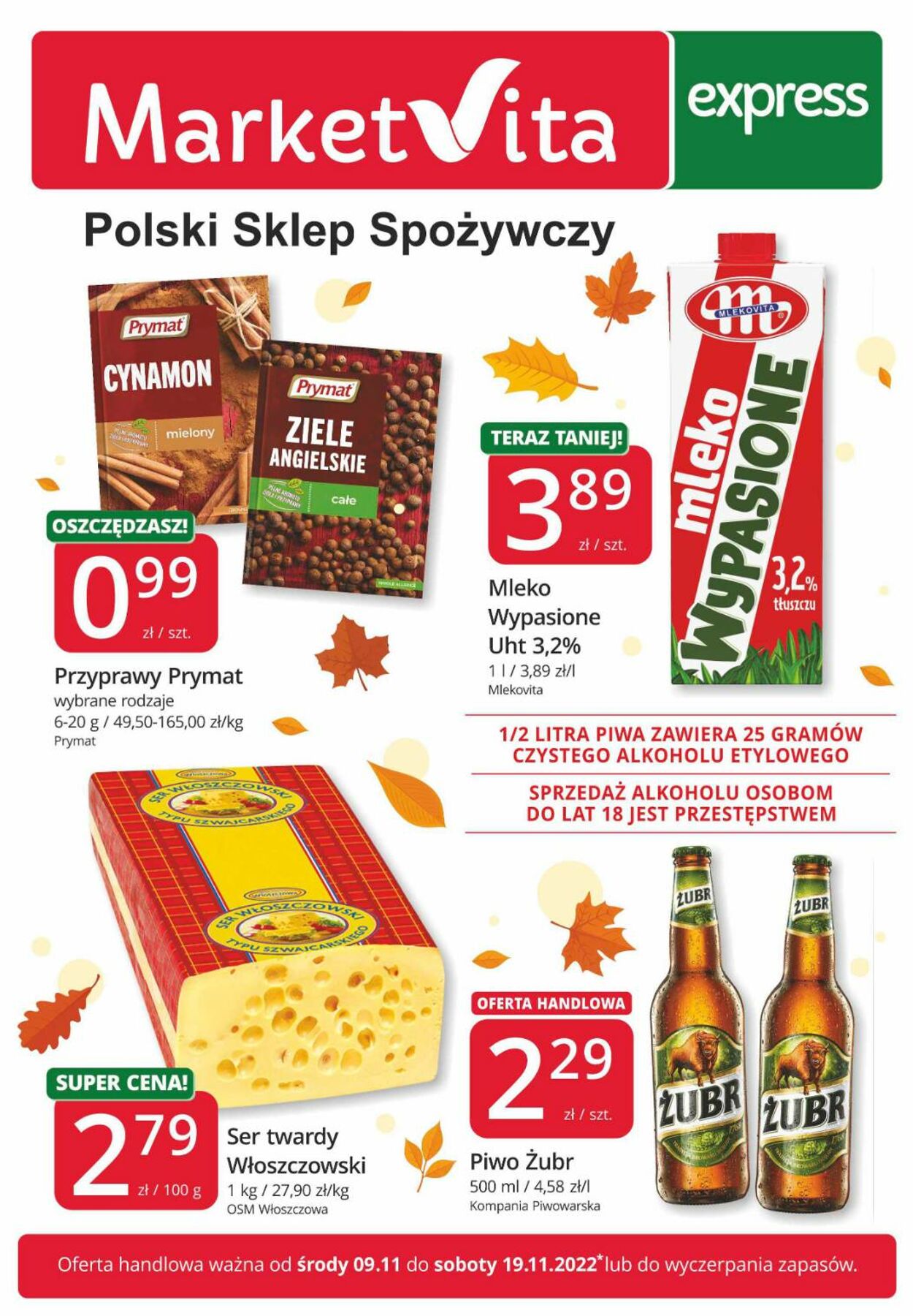 Gazetka promocyjna MarketVita - 09.11-19.11.2022