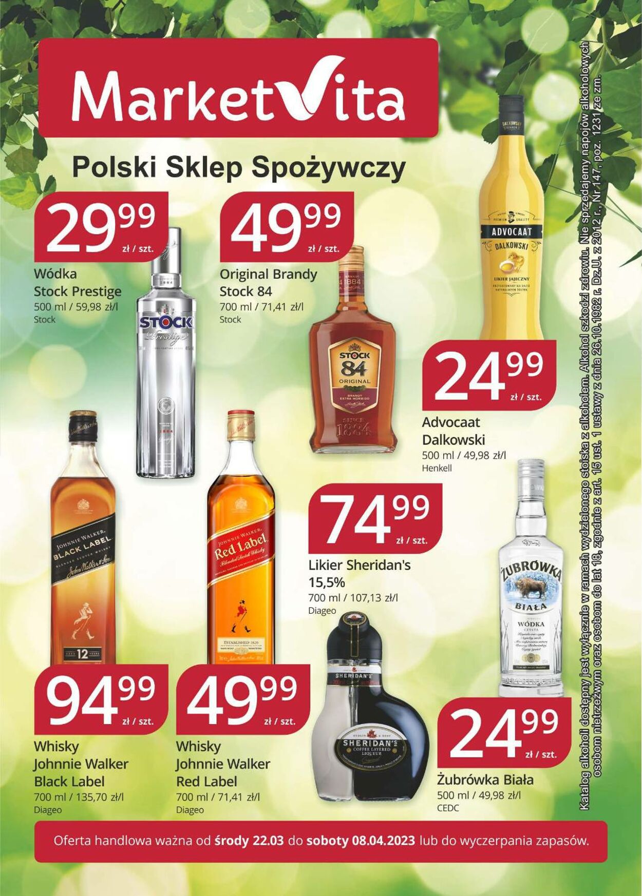 Gazetka promocyjna MarketVita - 22.03-08.04.2023