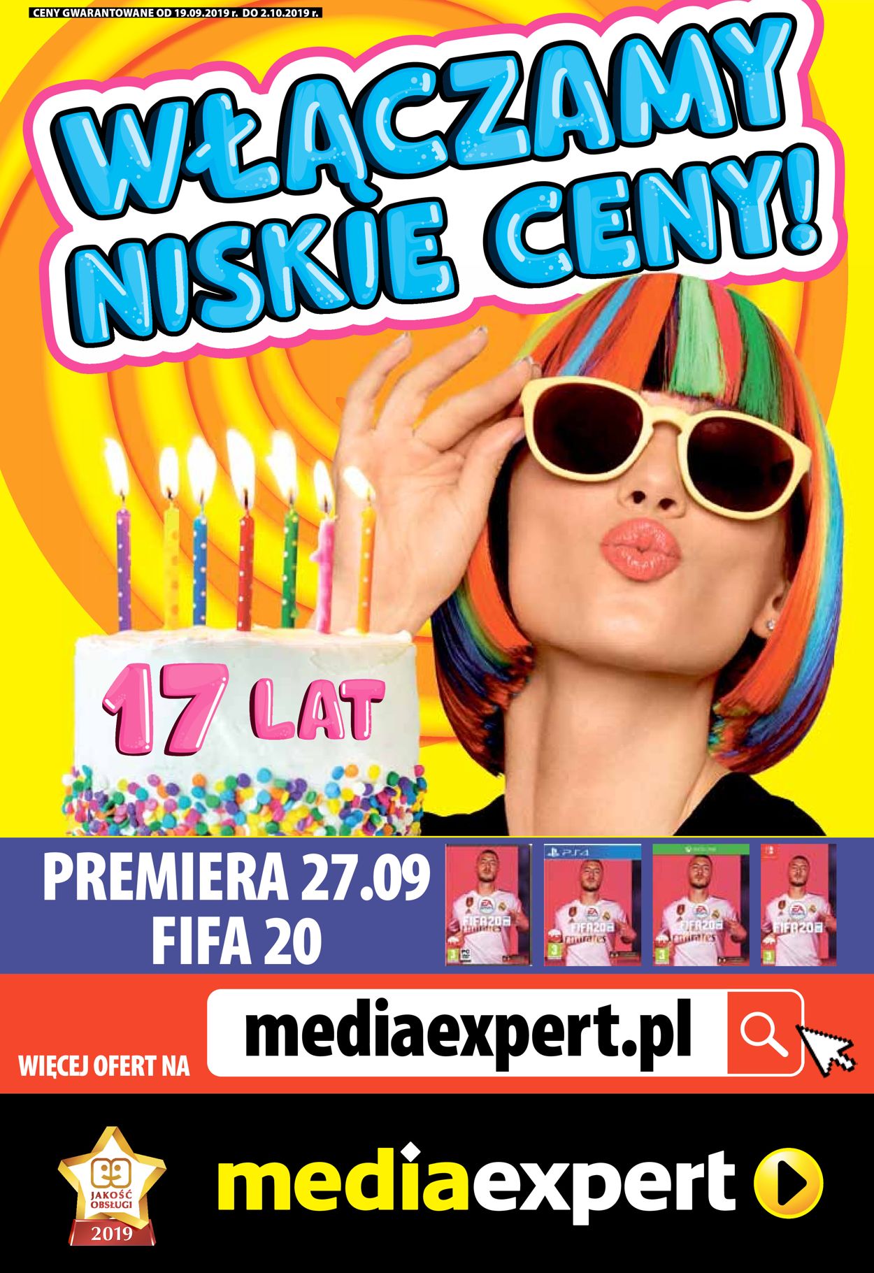 Gazetka promocyjna Media Expert - 19.09-02.10.2019