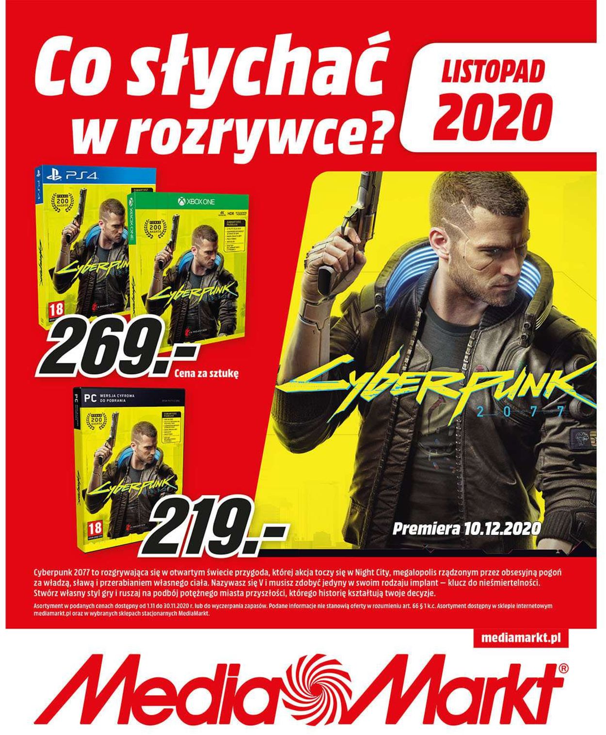 Gazetka promocyjna Media Markt - 01.11-30.11.2020