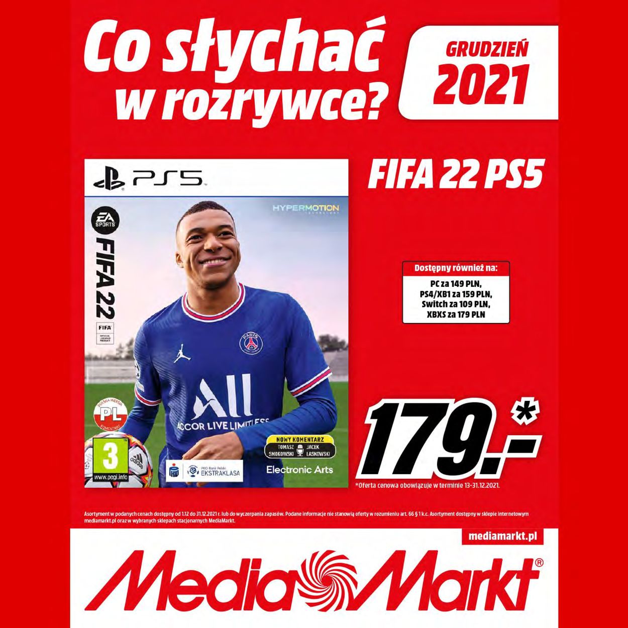 Gazetka promocyjna Media Markt BOŻE NARODZENIE 2021 - 01.12-31.12.2021