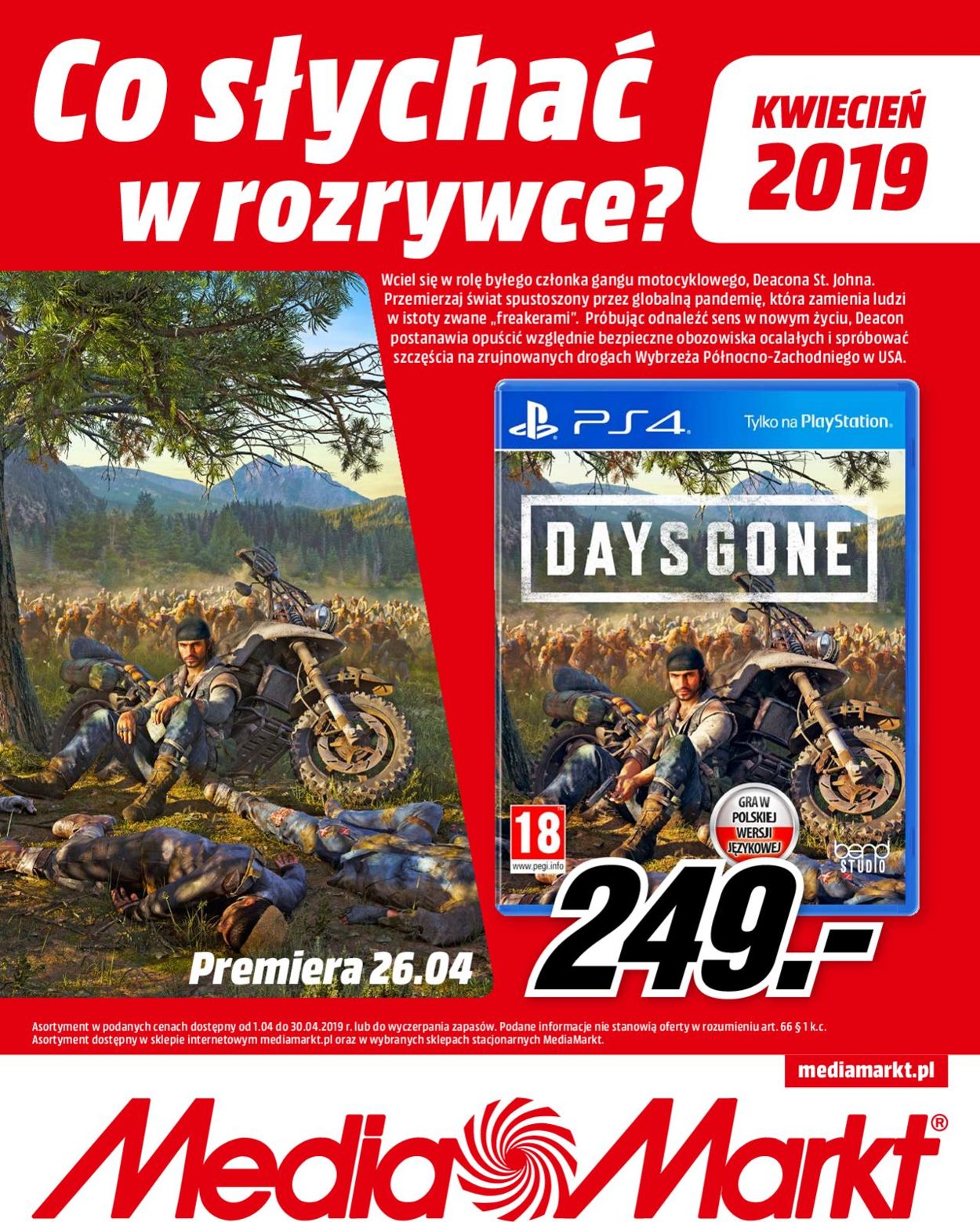 Gazetka promocyjna Media Markt - 01.04-30.04.2019