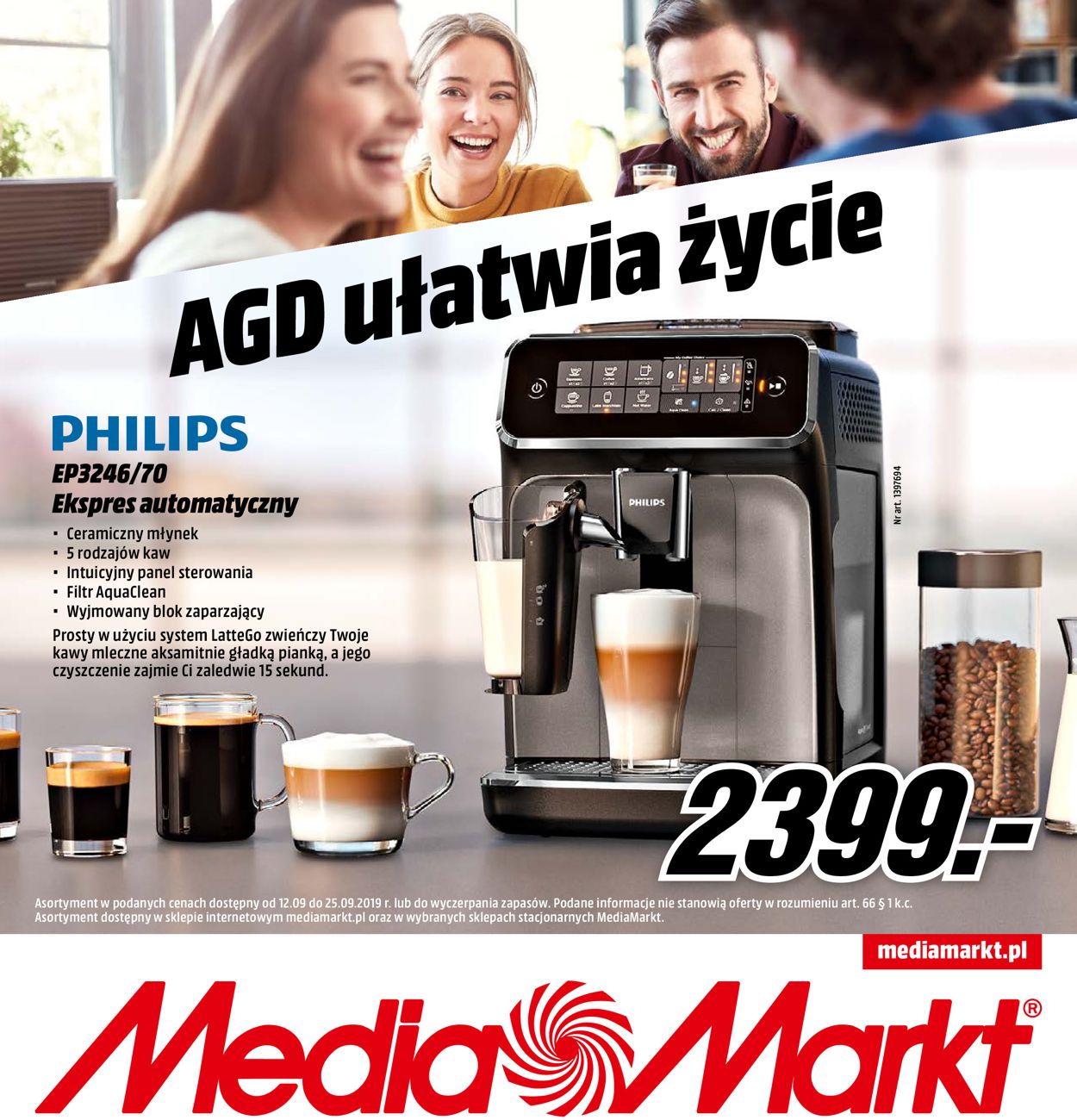Gazetka promocyjna Media Markt - 12.09-25.09.2019