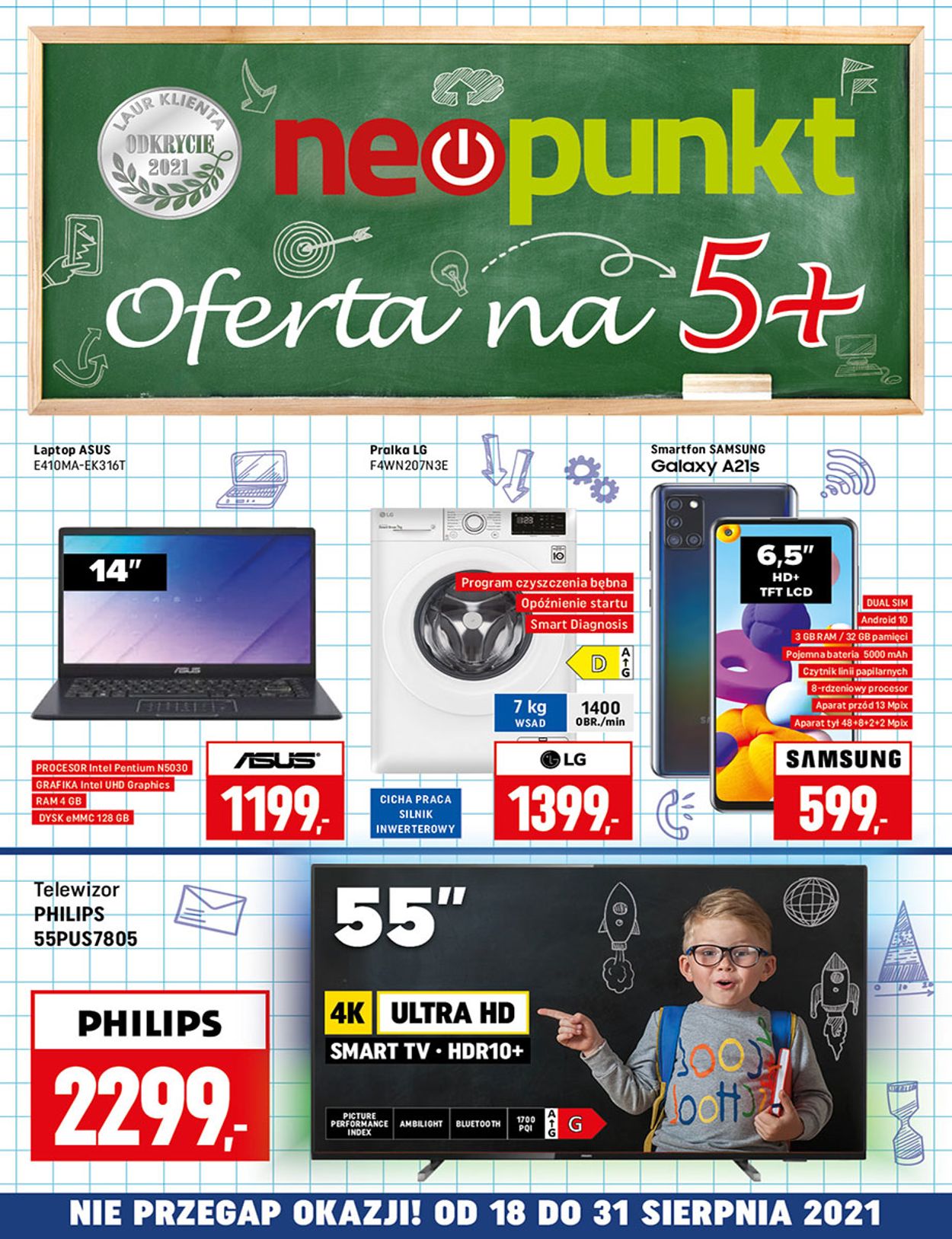 Gazetka promocyjna Neopunkt - 18.08-31.08.2021
