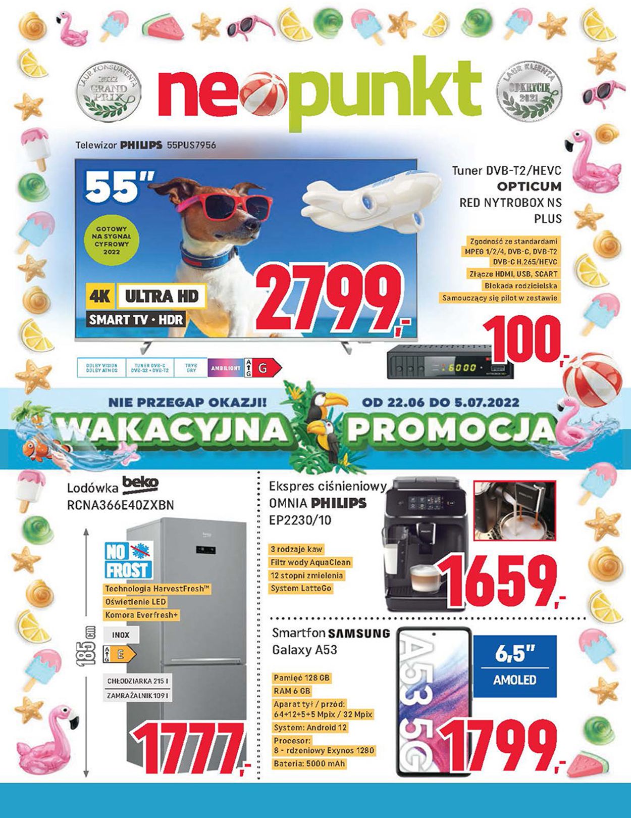 Gazetka promocyjna Neopunkt - 22.06-05.07.2022