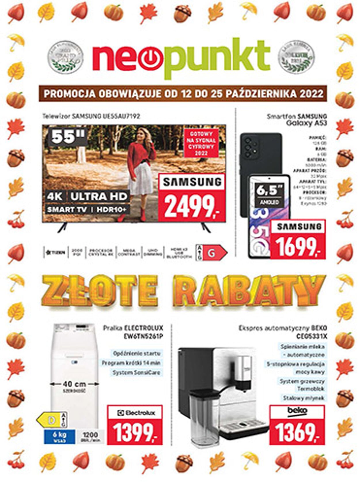 Gazetka promocyjna Neopunkt - 12.10-25.10.2022