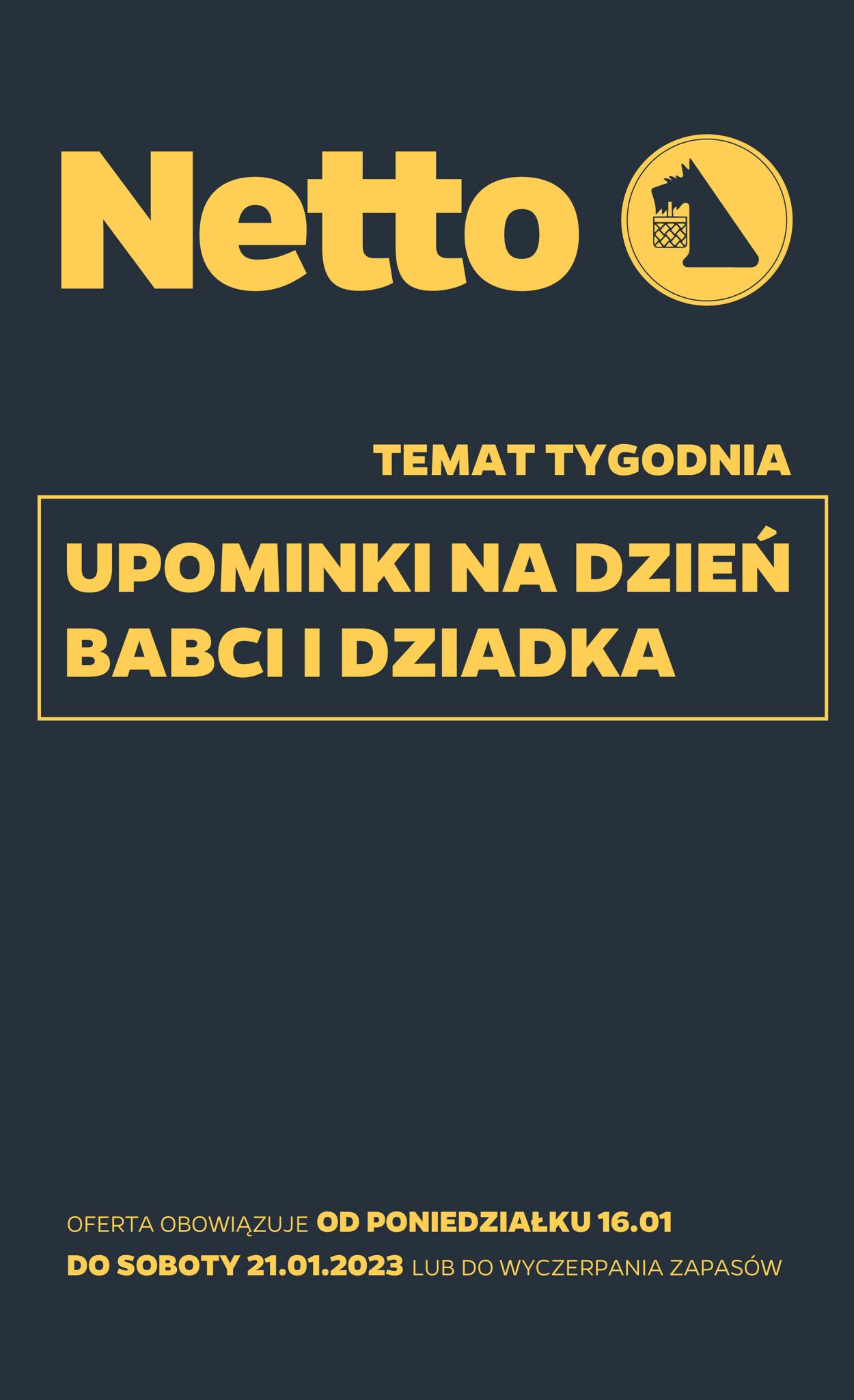 Gazetka promocyjna Netto - 16.01-21.01.2023