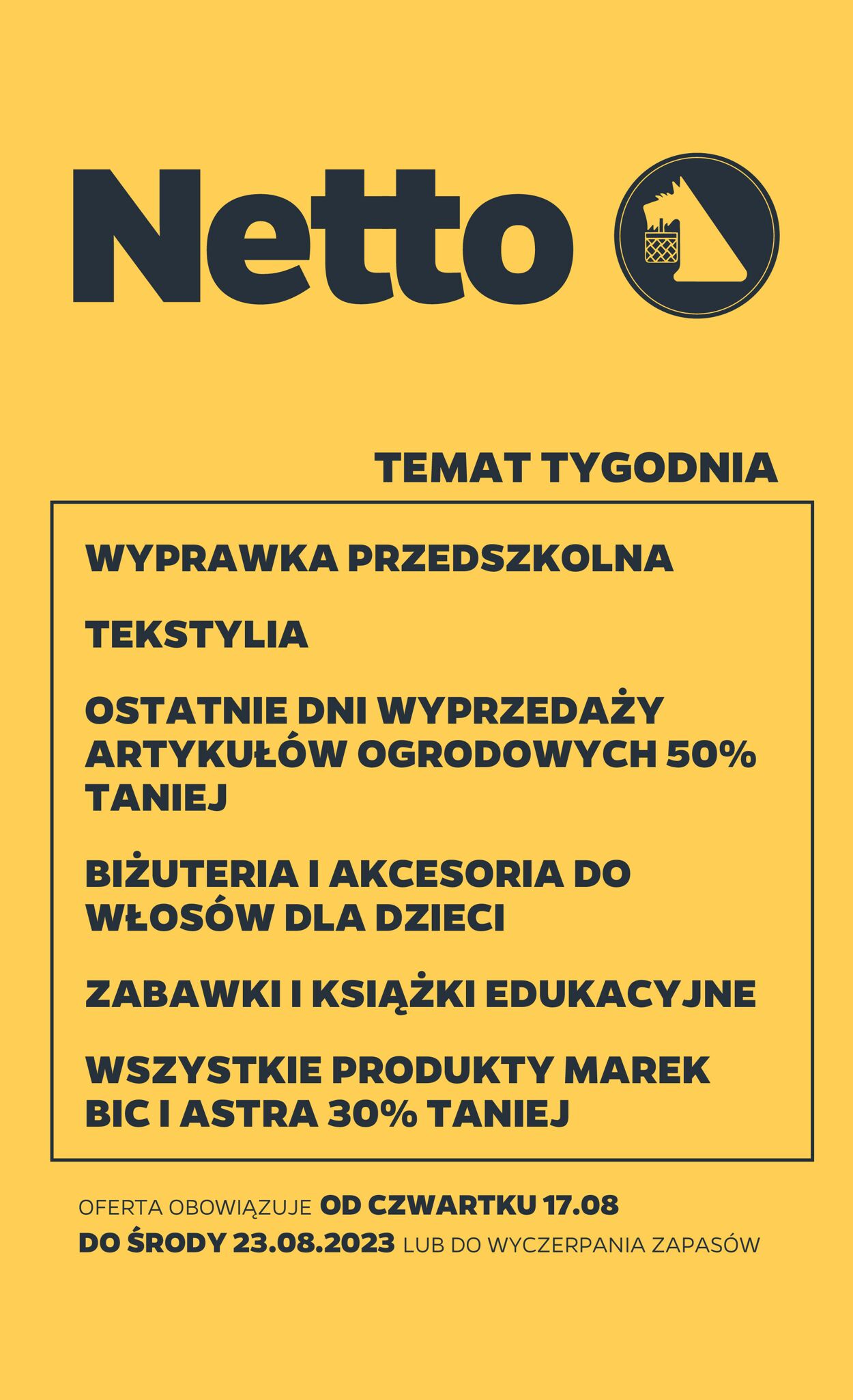 Gazetka promocyjna Netto - 17.08-23.08.2023