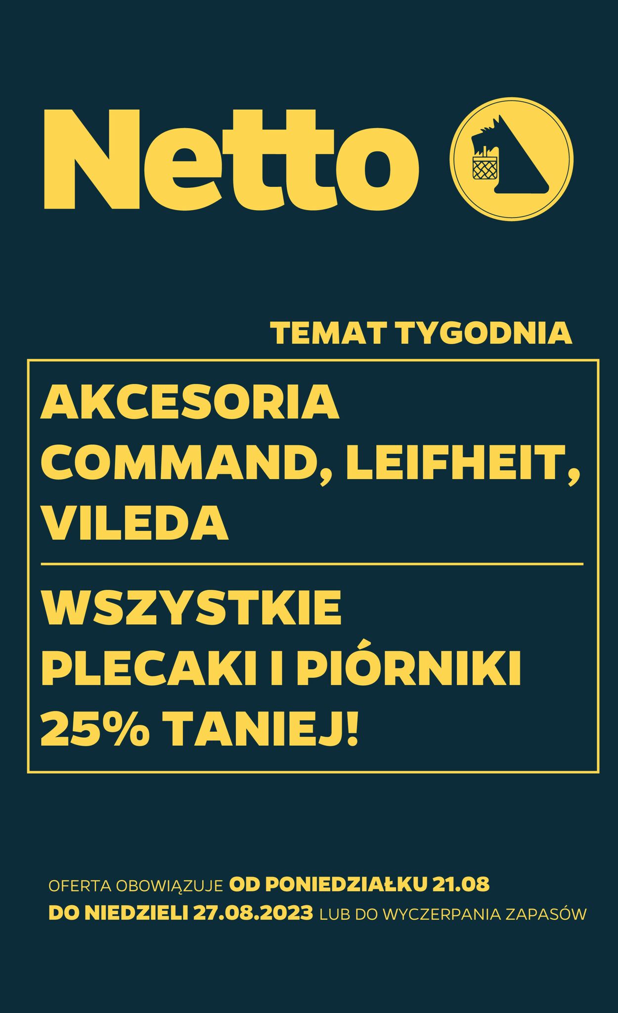 Gazetka promocyjna Netto - 21.08-27.08.2023
