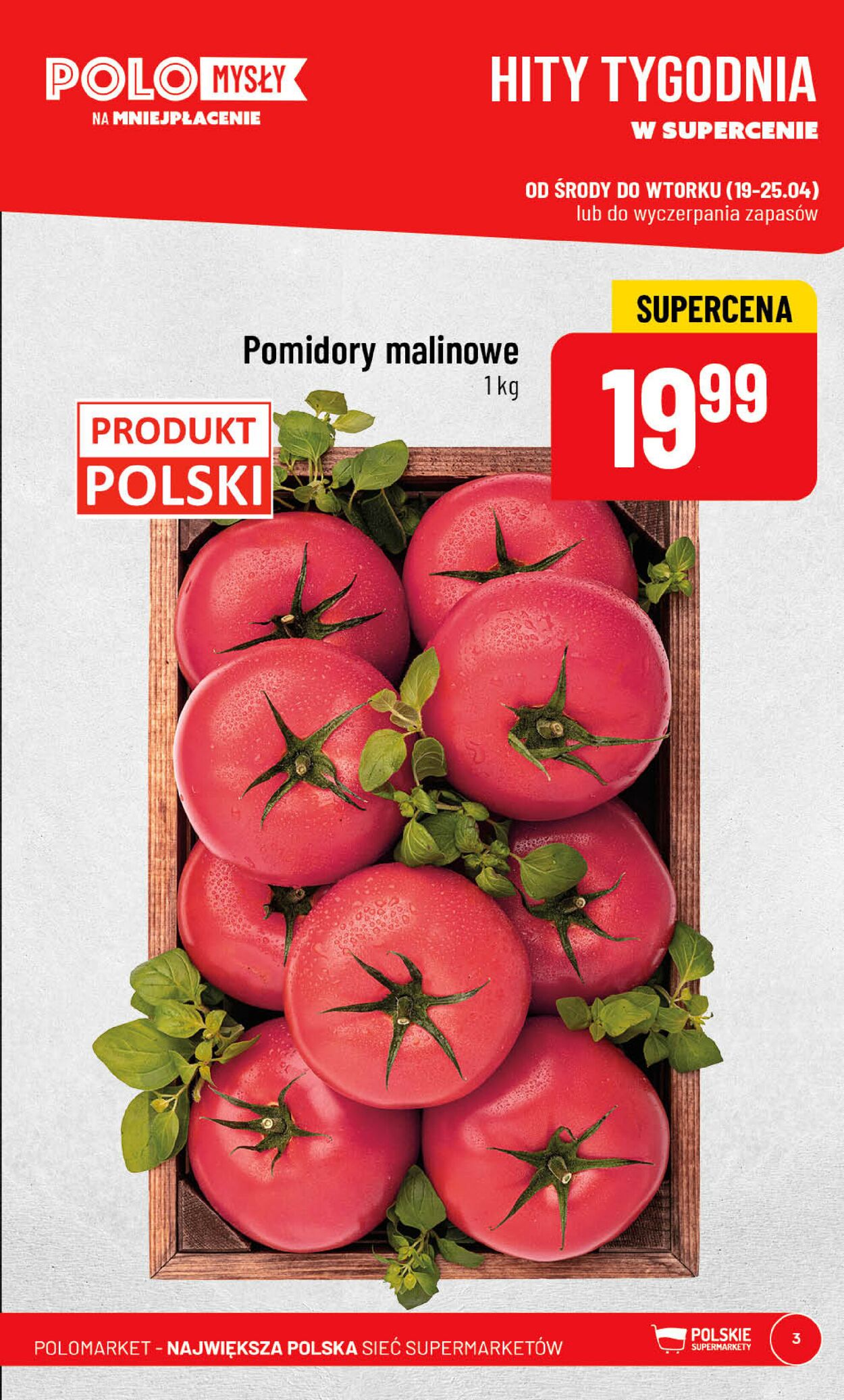 Gazetka promocyjna Polomarket - 19.04-25.04.2023 (Strona 3)