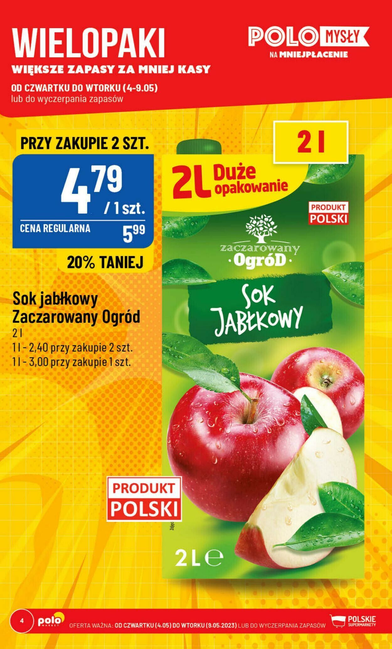 Gazetka promocyjna Polomarket - 04.05-09.05.2023 (Strona 4)