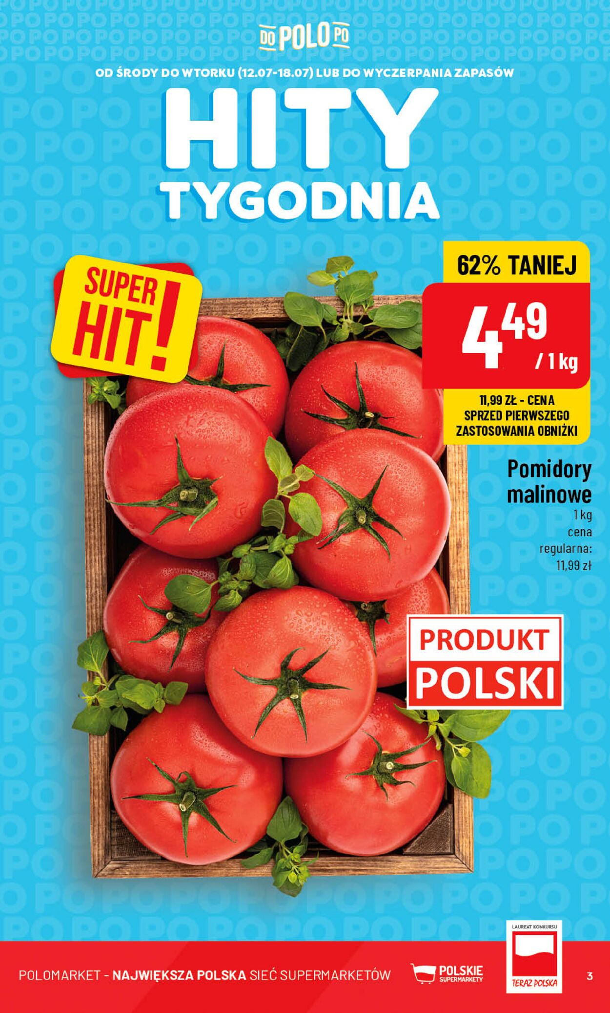 Gazetka promocyjna Polomarket - 12.07-18.07.2023 (Strona 3)