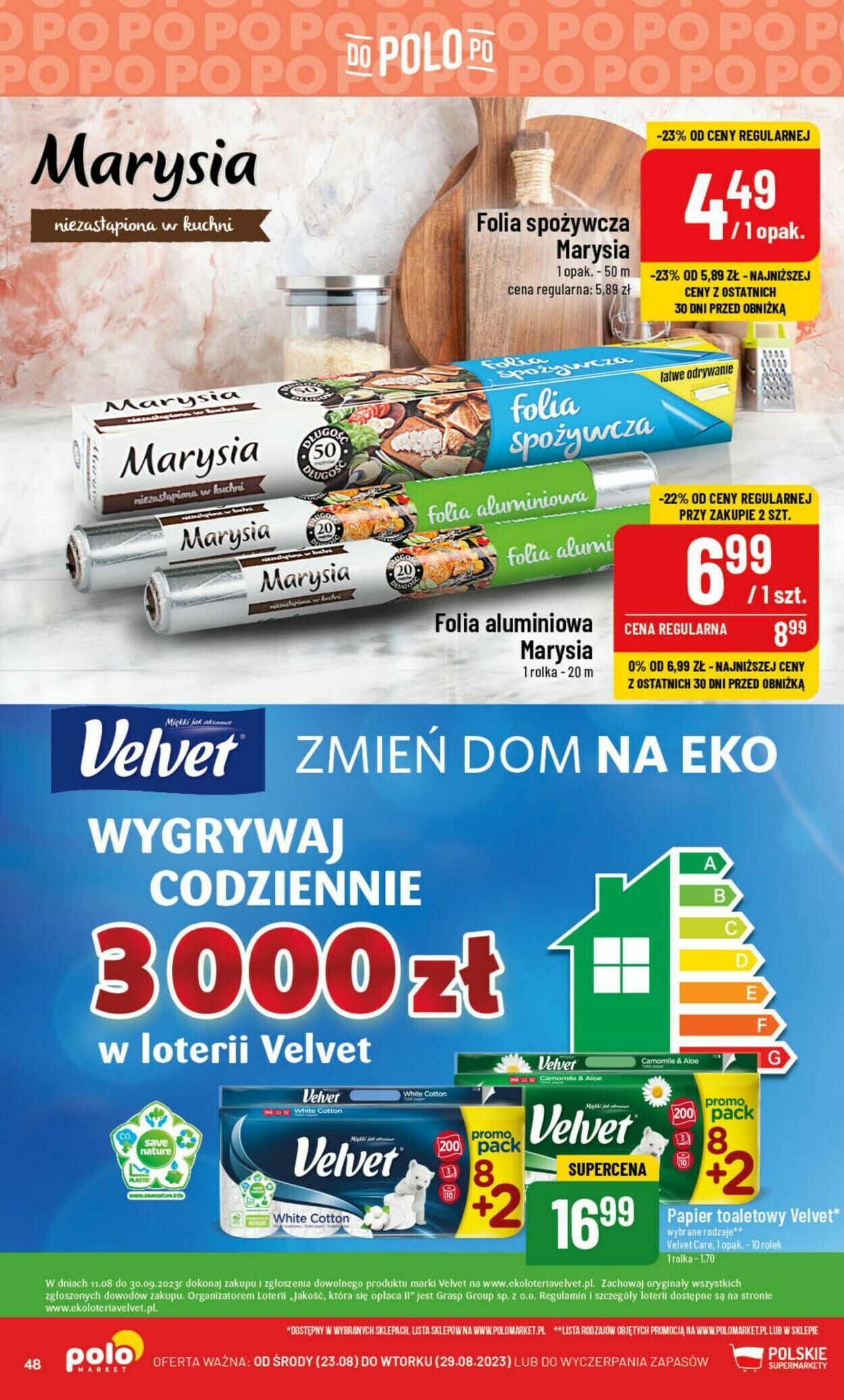 Gazetka promocyjna Polomarket - 23.08-29.08.2023 (Strona 48)