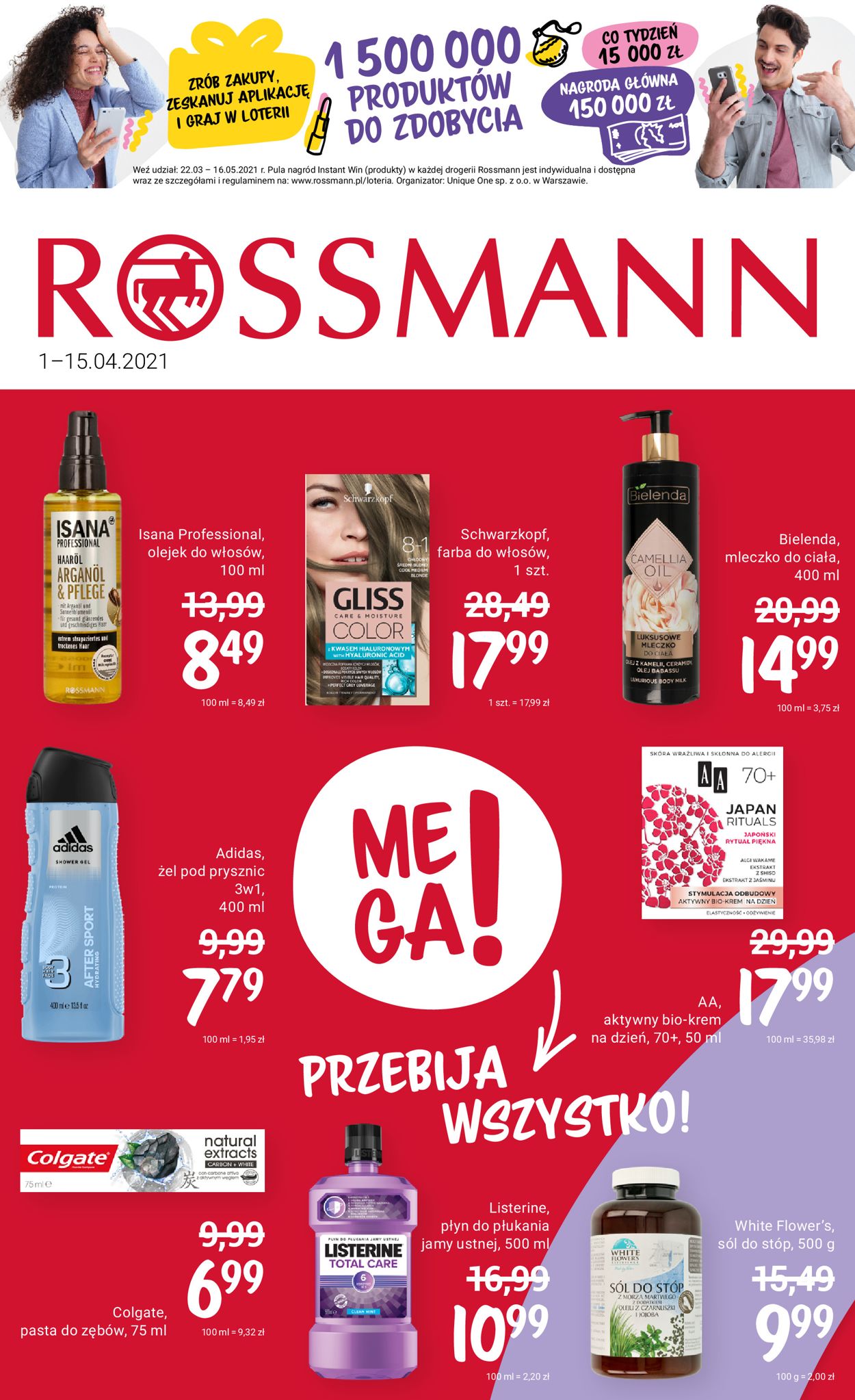 Gazetka promocyjna Rossmann - 01.04-15.04.2021