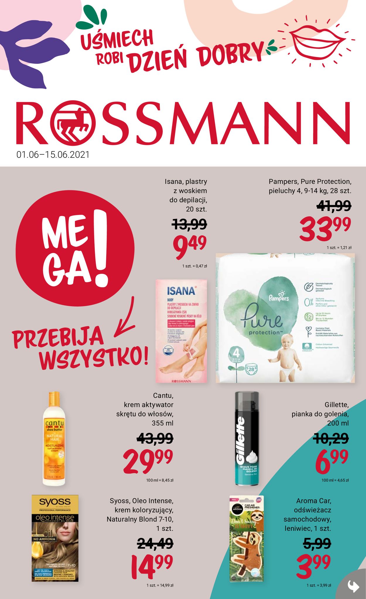 Gazetka promocyjna Rossmann - 01.06-15.06.2021