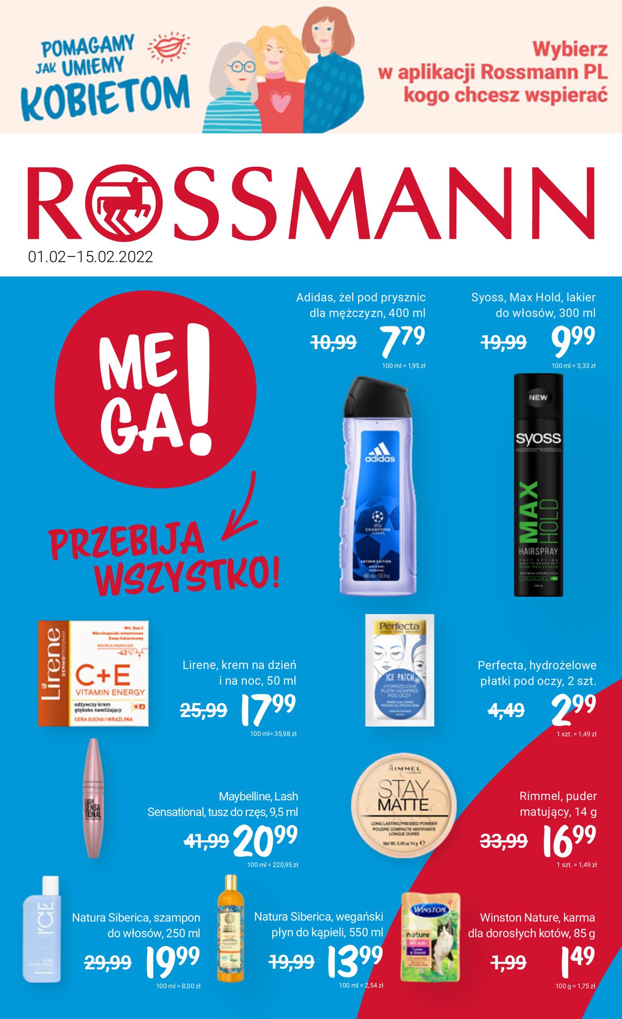 Gazetka promocyjna Rossmann - 01.02-15.02.2022