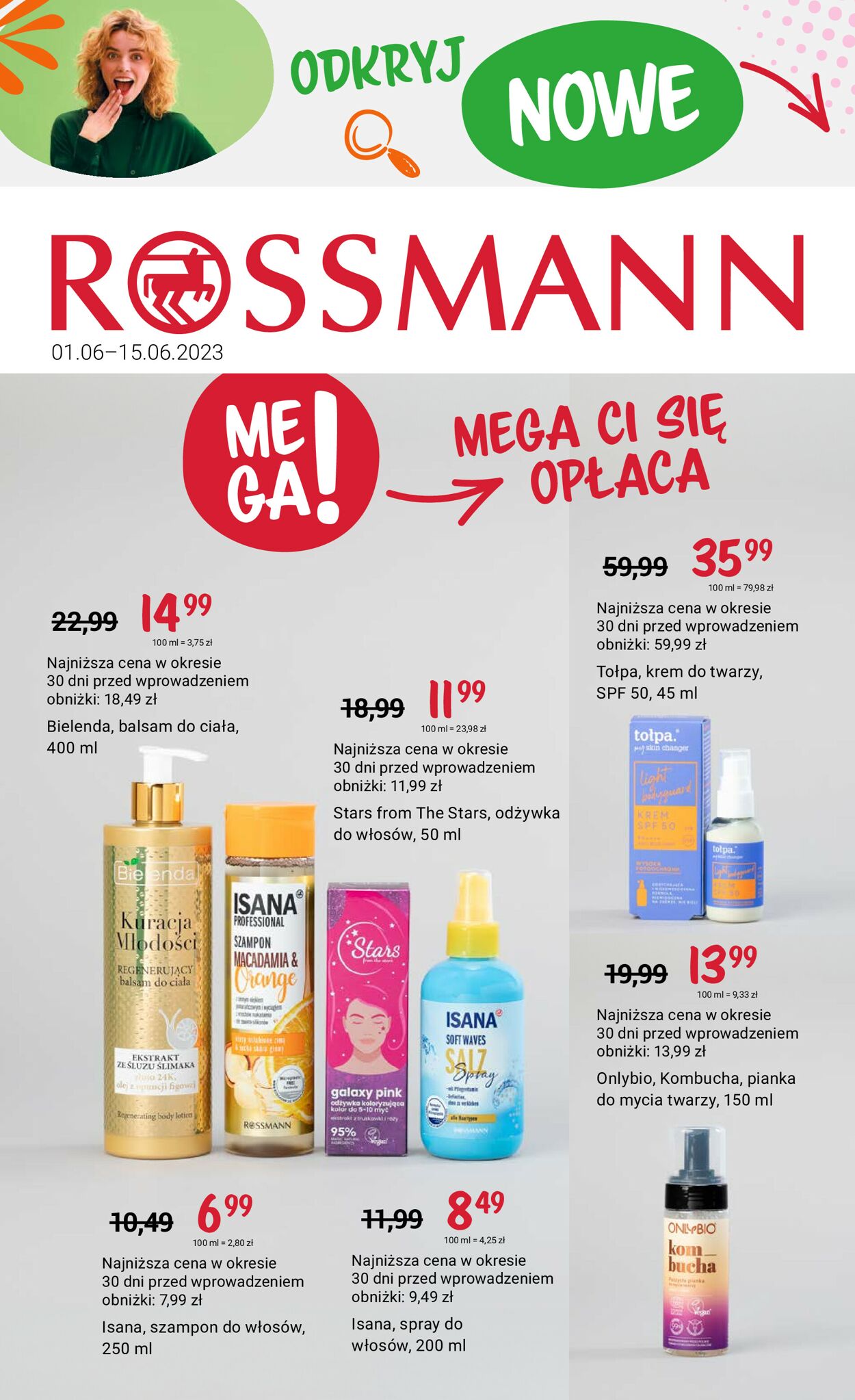 Gazetka promocyjna Rossmann - 01.06-08.06.2023