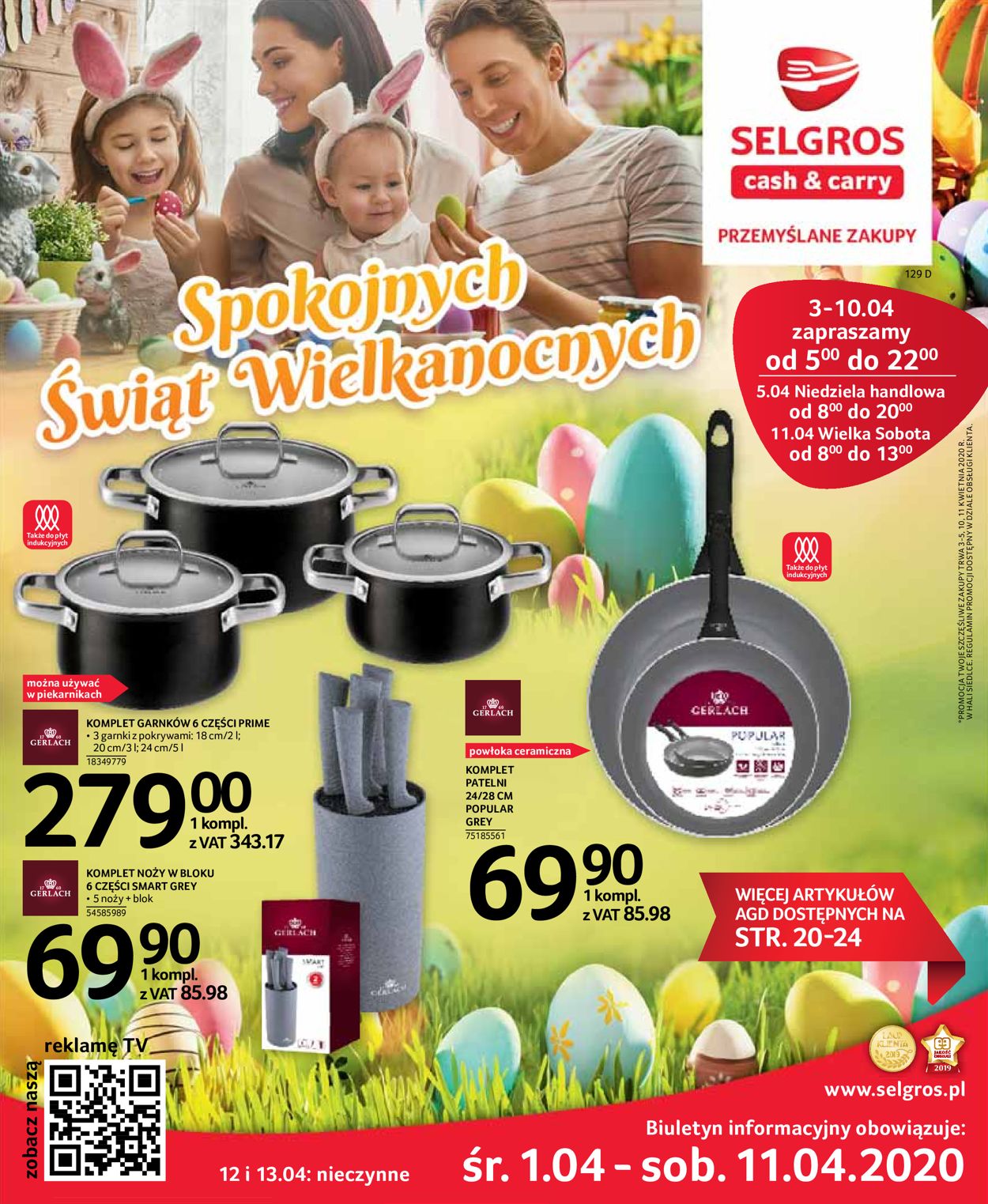 Gazetka promocyjna Selgros - 01.04-11.04.2020