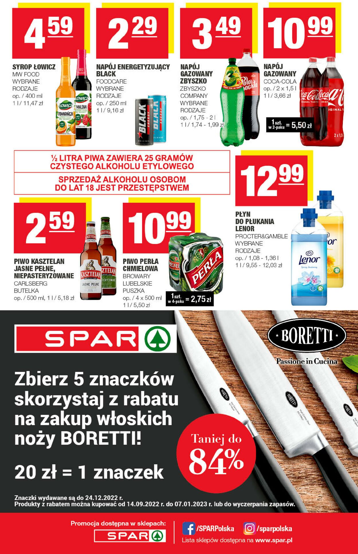 Gazetka promocyjna SPAR - 19.10-29.10.2022 (Strona 8)