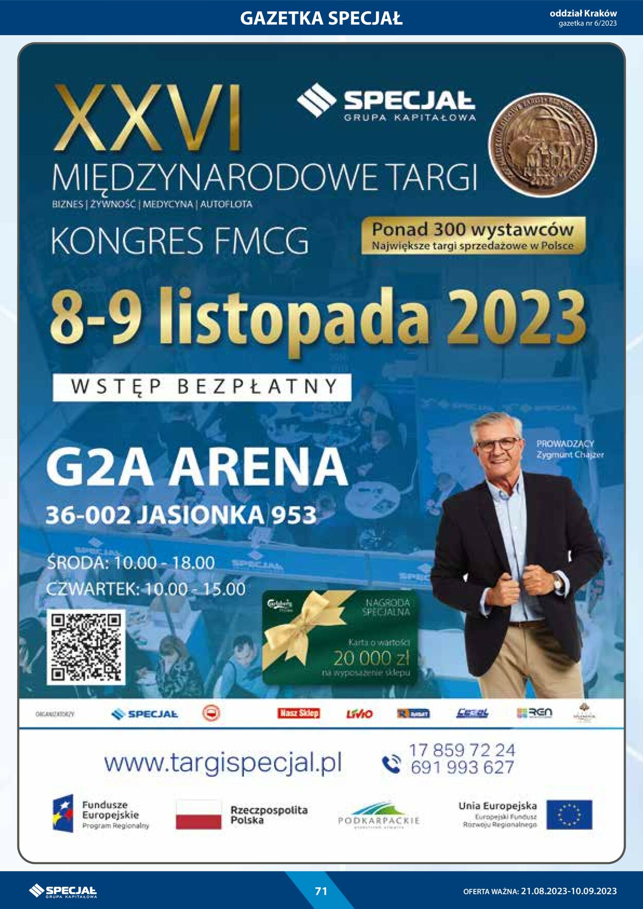 Gazetka promocyjna Specjał - Oddział Kraków - 21.08-10.09.2023 (Strona 71)