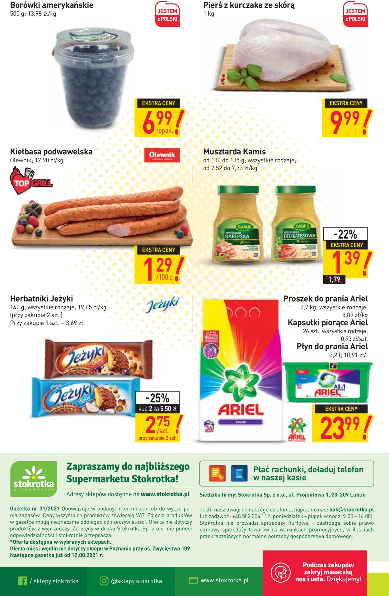 Gazetka promocyjna Stokrotka - 05.08-11.08.2021 (Strona 20)