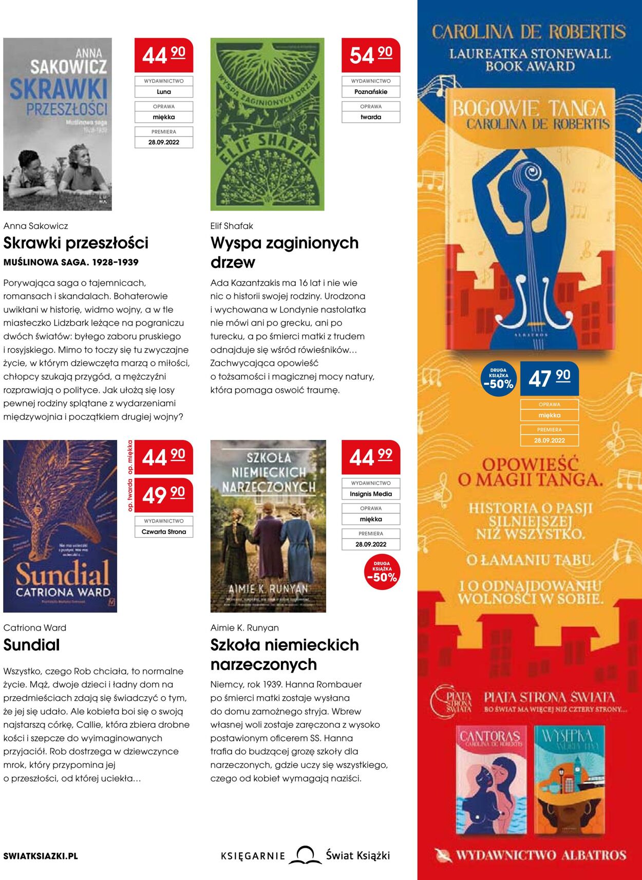 Gazetka promocyjna Świat Książki - 06.09-11.10.2022 (Strona 5)