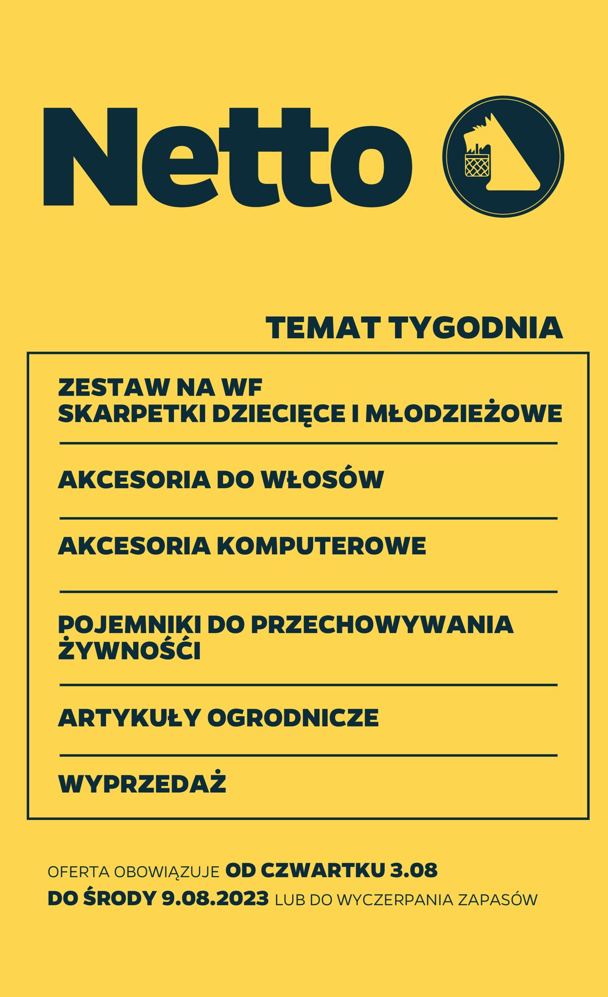 Gazetka promocyjna TESCO - 03.08-09.08.2023