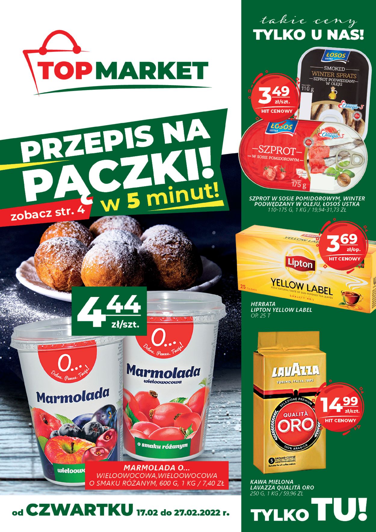 Gazetka promocyjna Top Market - 17.02-27.02.2022