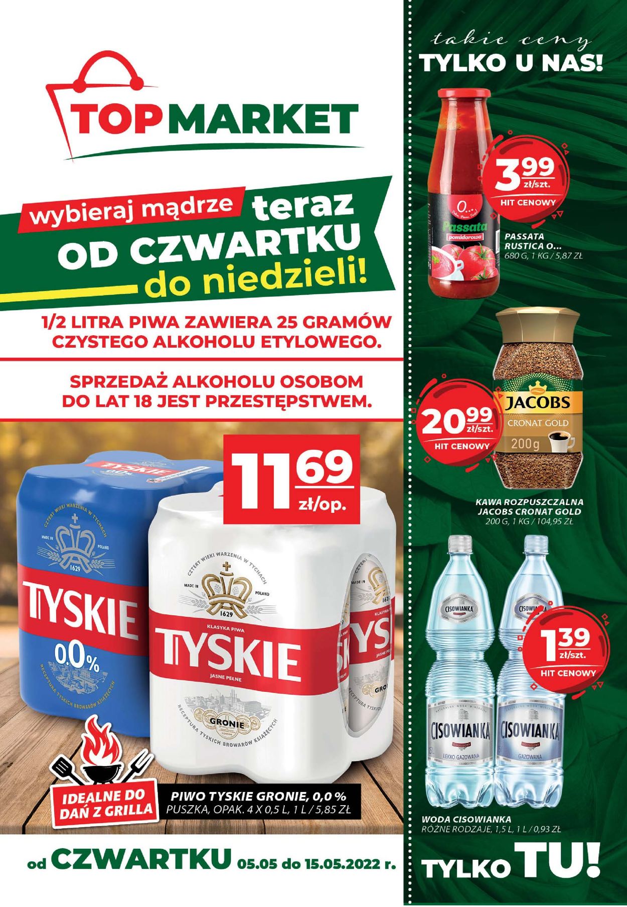 Gazetka promocyjna Top Market - 05.05-15.05.2022