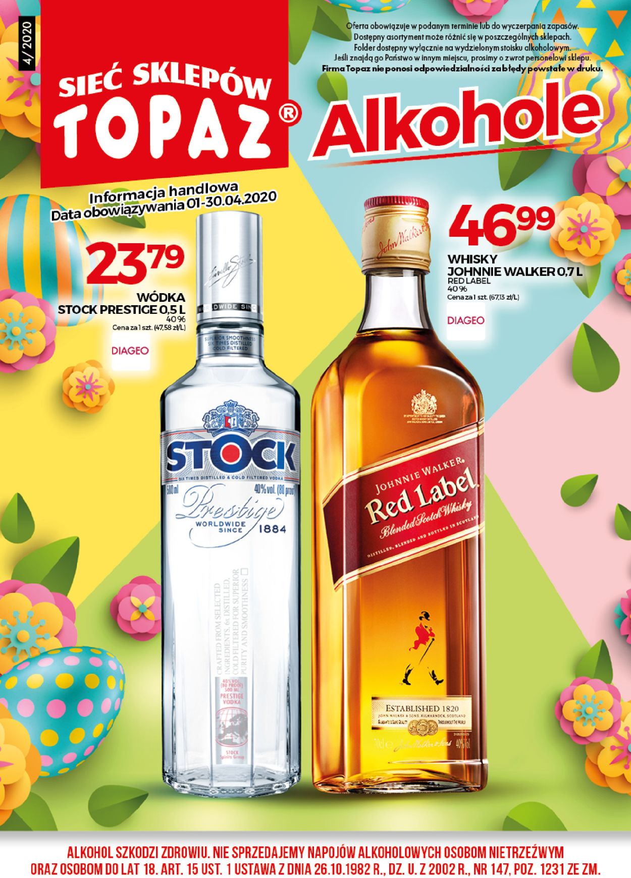 Gazetka promocyjna Topaz - 01.04-30.04.2020
