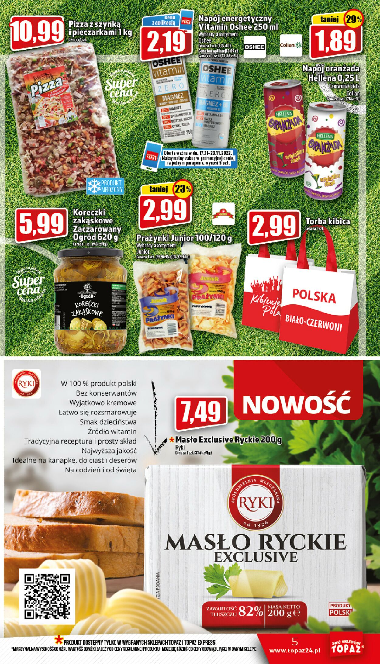 Gazetka promocyjna Topaz - 16.11-24.11.2022 (Strona 5)