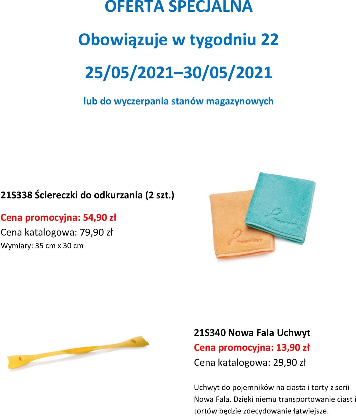 Gazetka promocyjna Tupperware - 25.05-30.05.2021