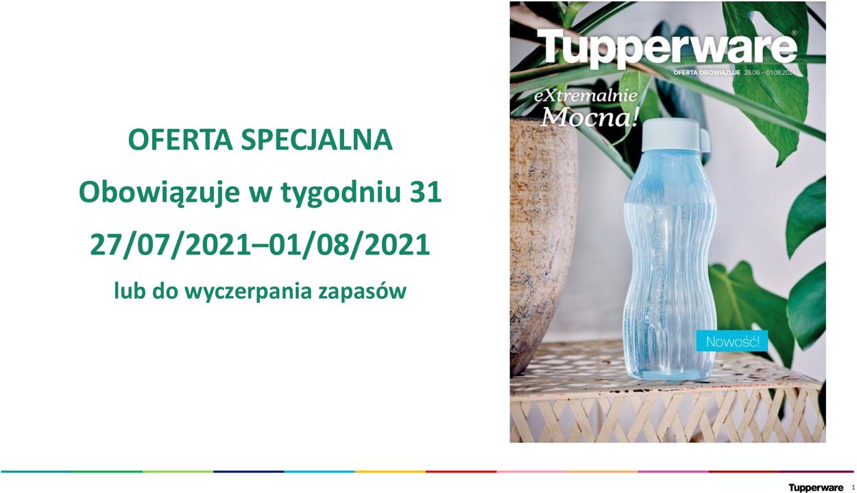 Gazetka promocyjna Tupperware - 27.07-01.08.2021