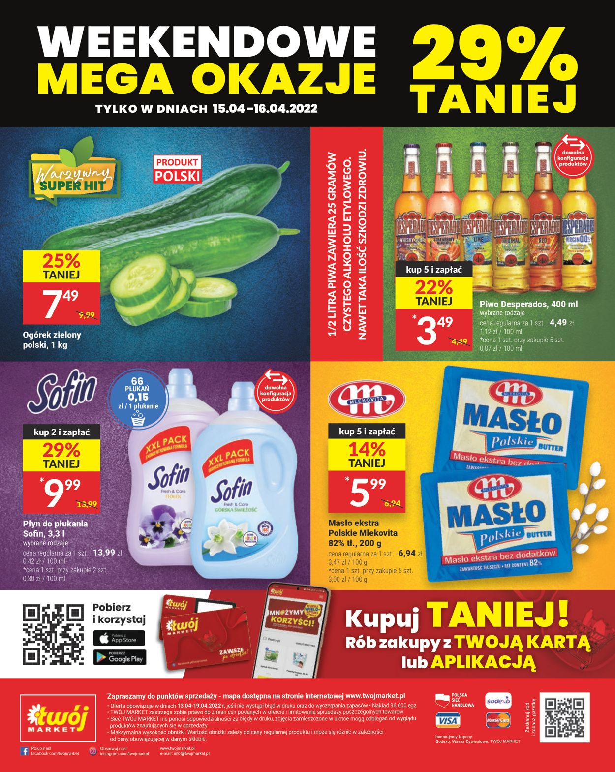 Gazetka promocyjna Twój Market WIELKANOC 2022 - 13.04-19.04.2022 (Strona 32)