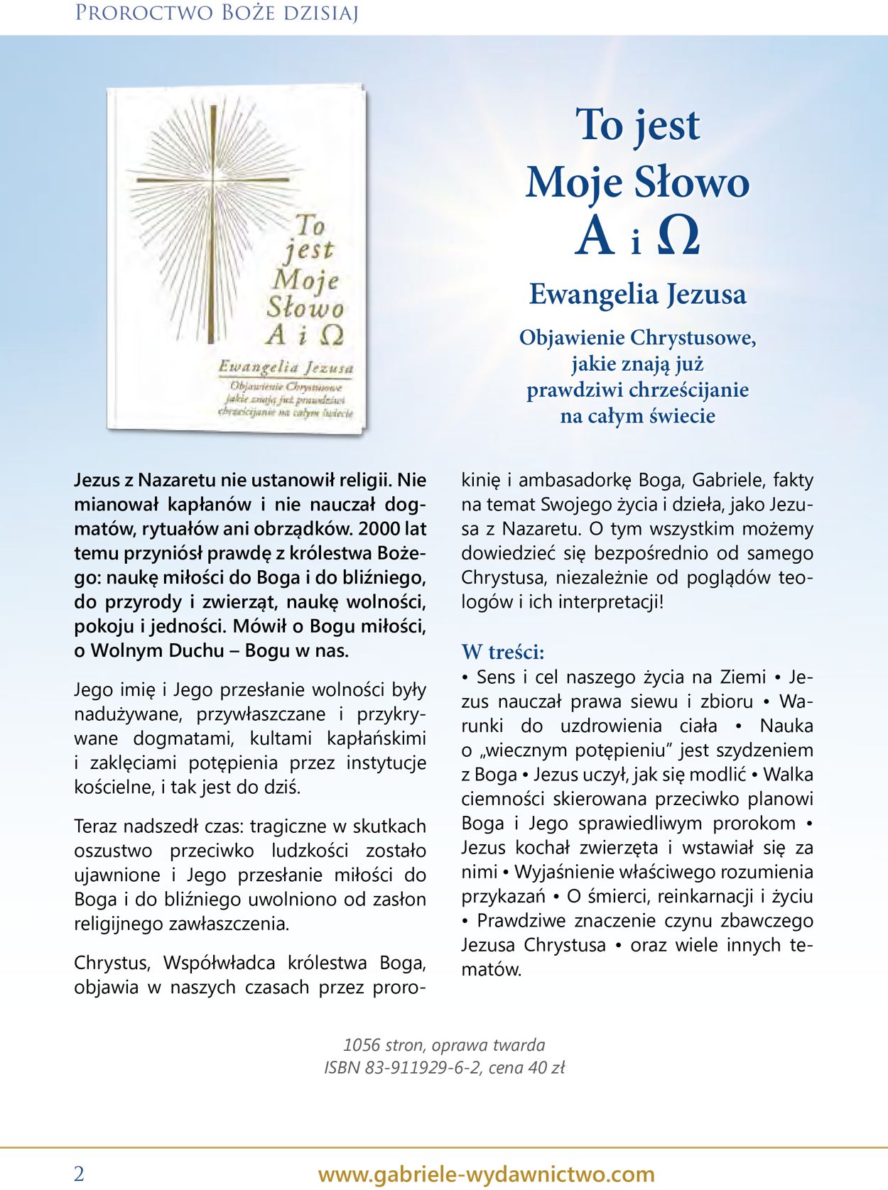 Gazetka promocyjna Wydawnictwo Gabriele - 10.11-10.05.2022 (Strona 4)