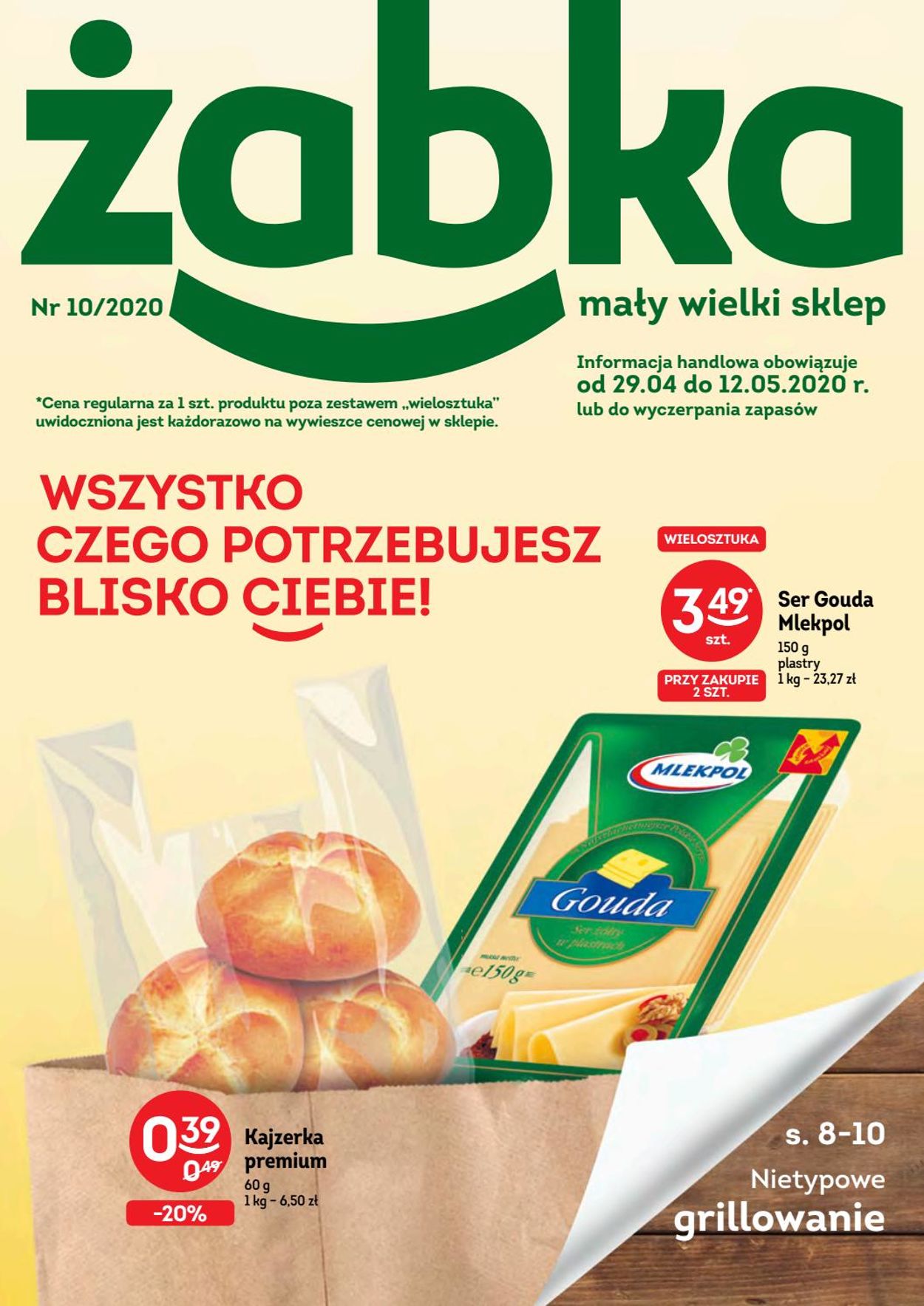 Gazetka promocyjna Żabka - 29.04-12.05.2020