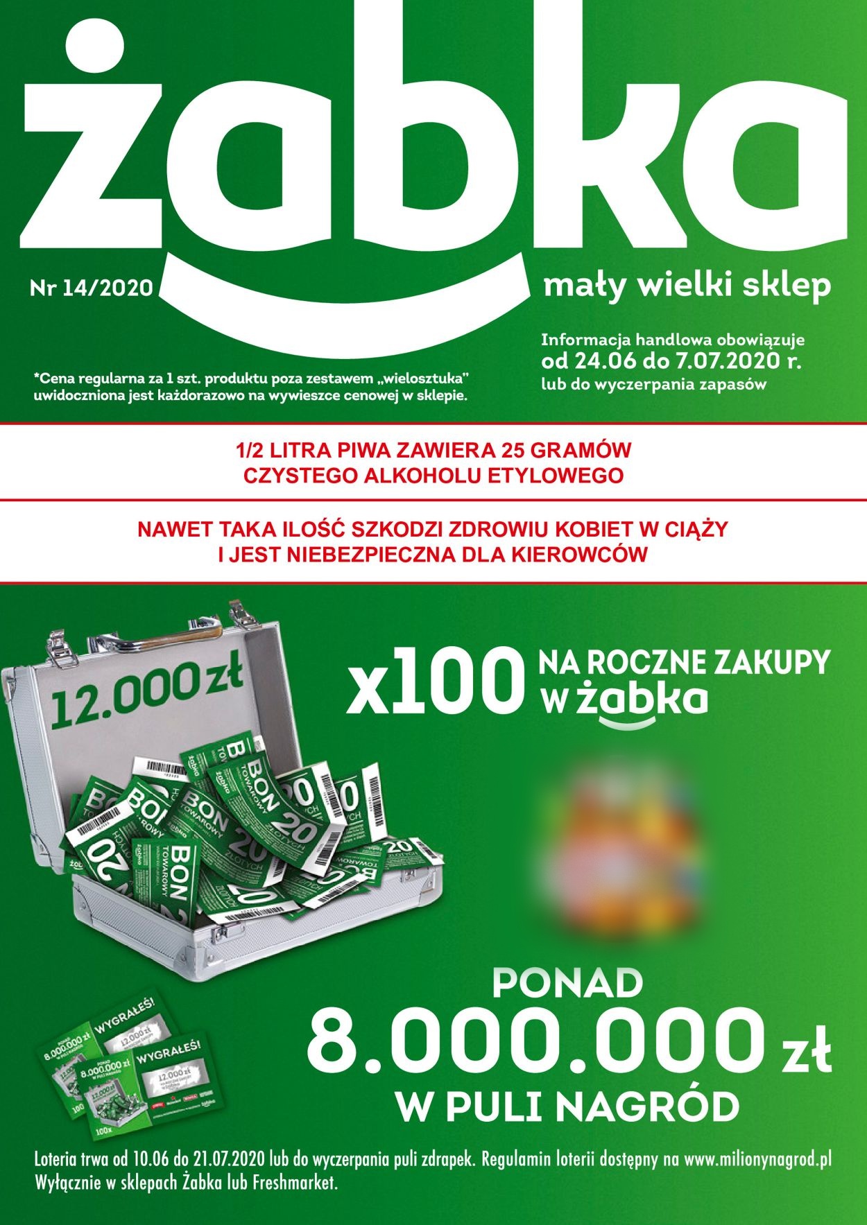 Gazetka promocyjna Żabka - 24.06-30.06.2020