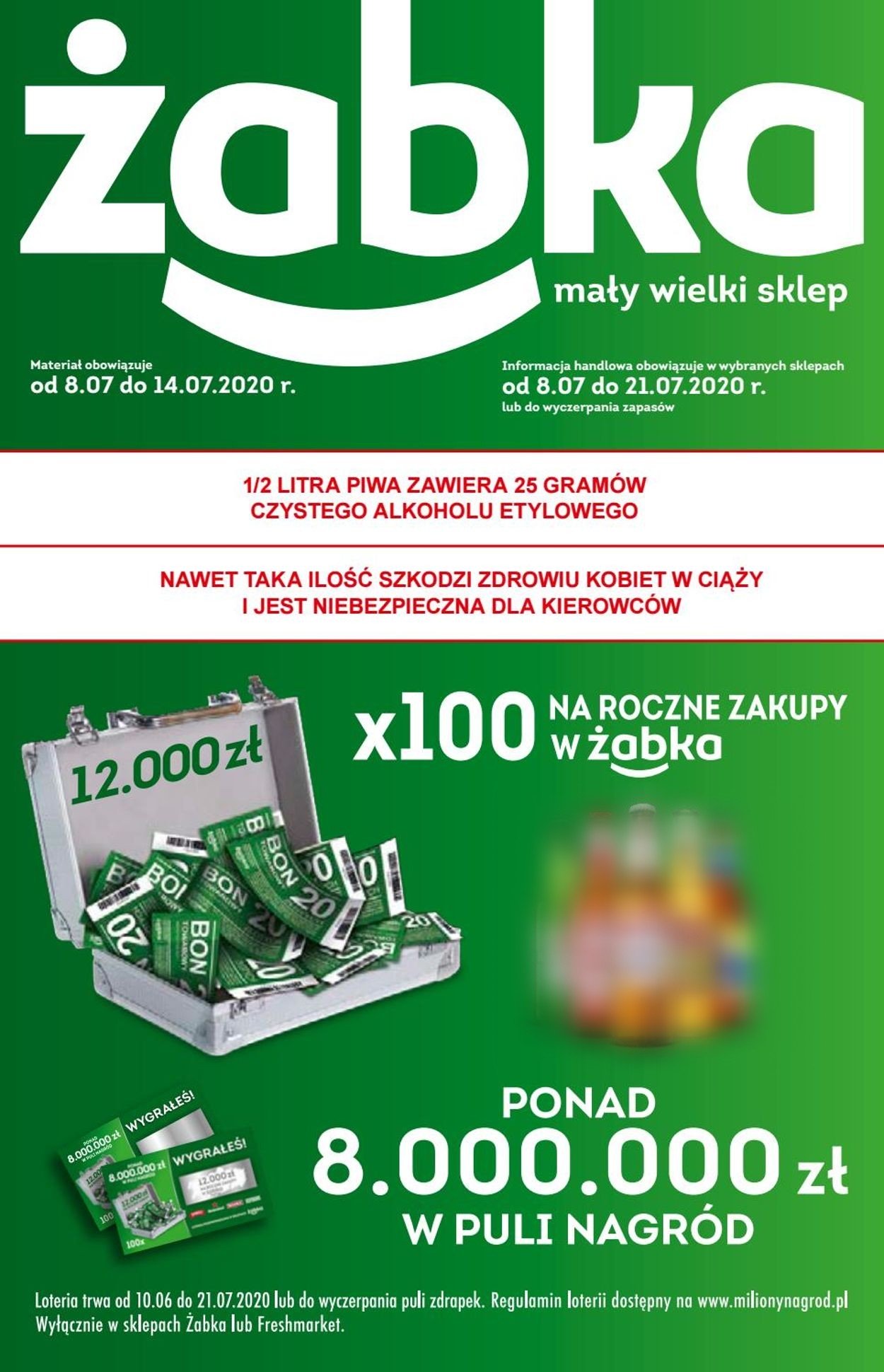 Gazetka promocyjna Żabka - 08.07-14.07.2020