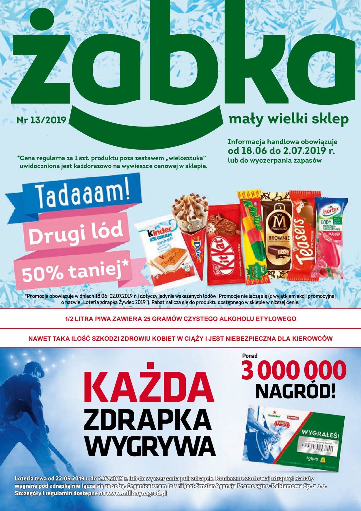 Gazetka promocyjna Żabka - 18.06-02.07.2019
